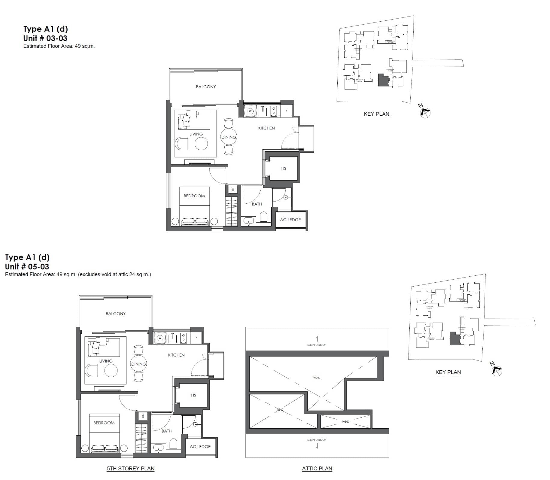 10 Evelyn 1 Bedrooms A1d