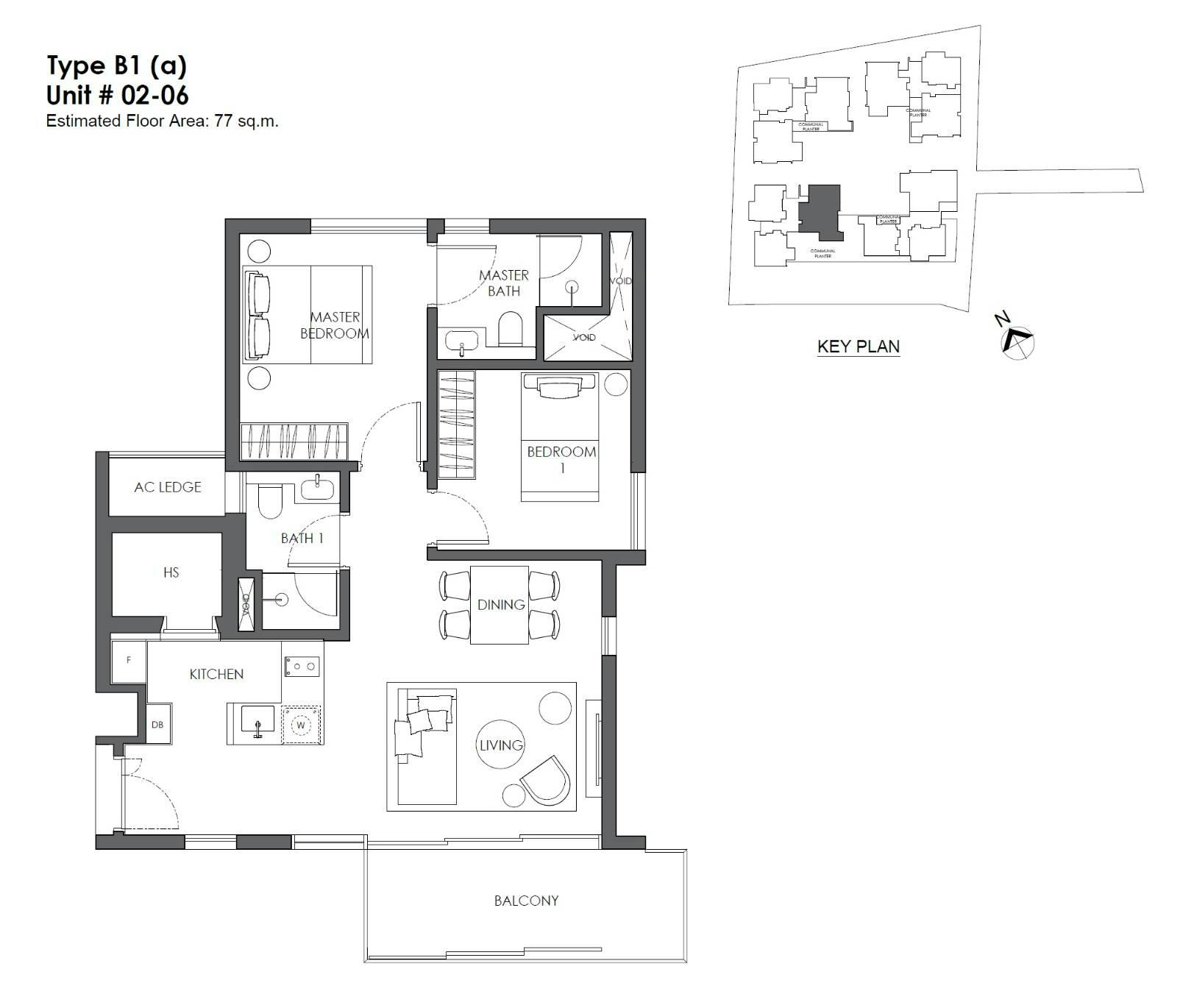 10 Evelyn 2 Bedrooms B1a