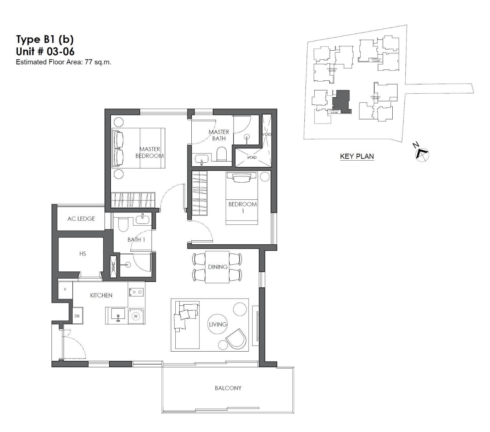 10 Evelyn 2 Bedrooms B1b