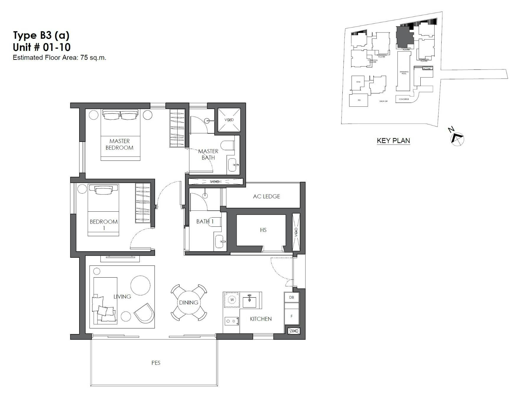 10 Evelyn 2 Bedrooms B3a