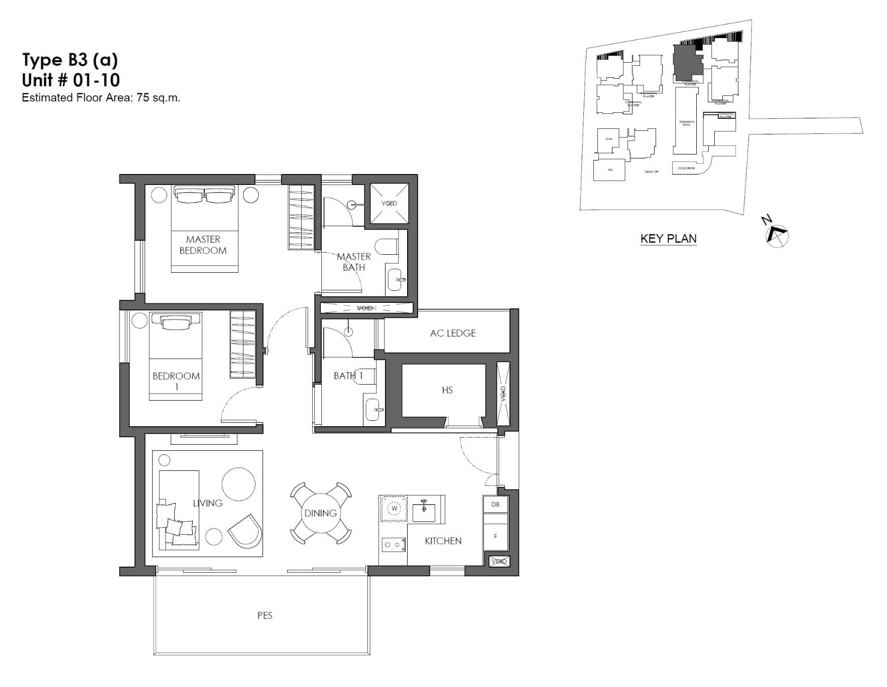 10 Evelyn 2 Bedrooms B3a