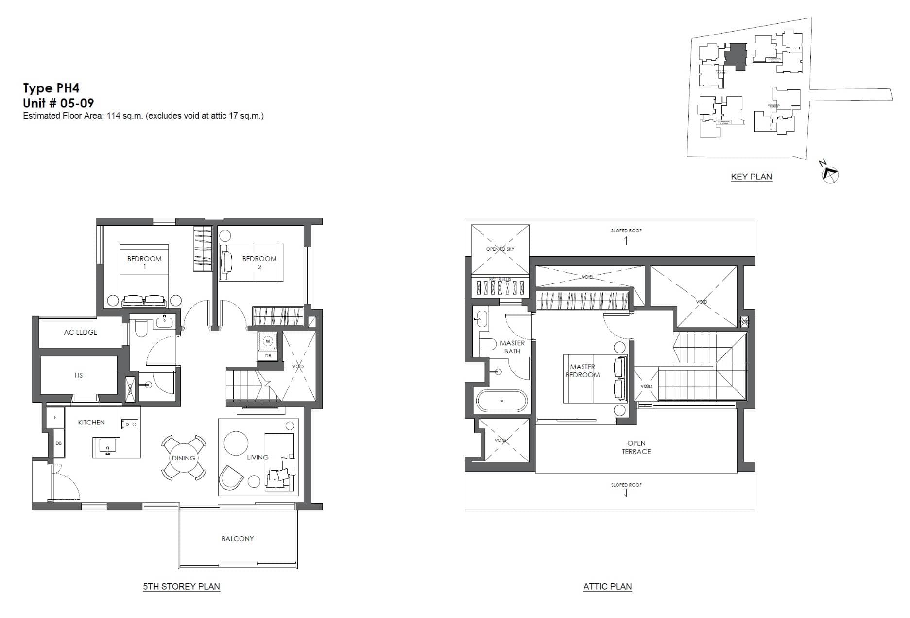 10 Evelyn 3 Bedrooms PH4
