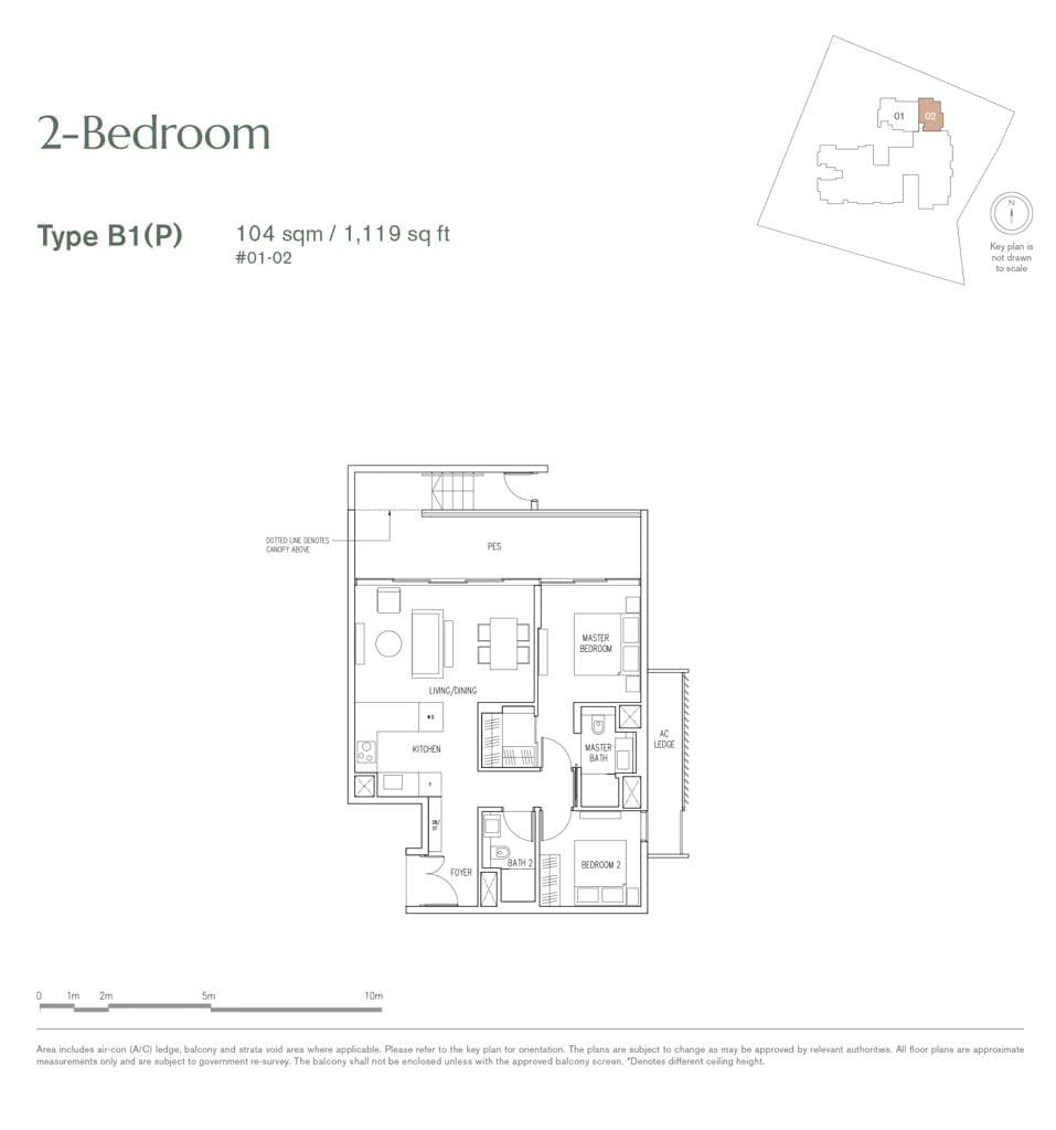 19 Nassim 2 Bedroom B1(P)