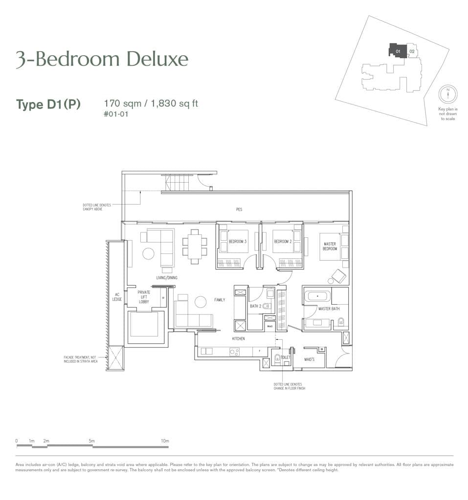 19 Nassim 3 Bedroom Deluxe D1(P)