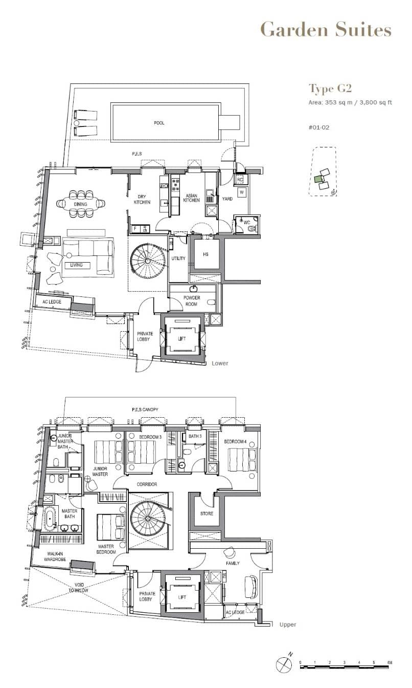 3 Orchard By-The-Park 乌节三翠林 Garden Suites G2