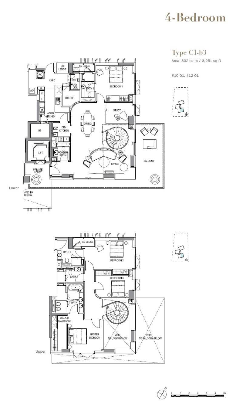 3 Orchard By-The-Park 4 Bedroom C1-b3