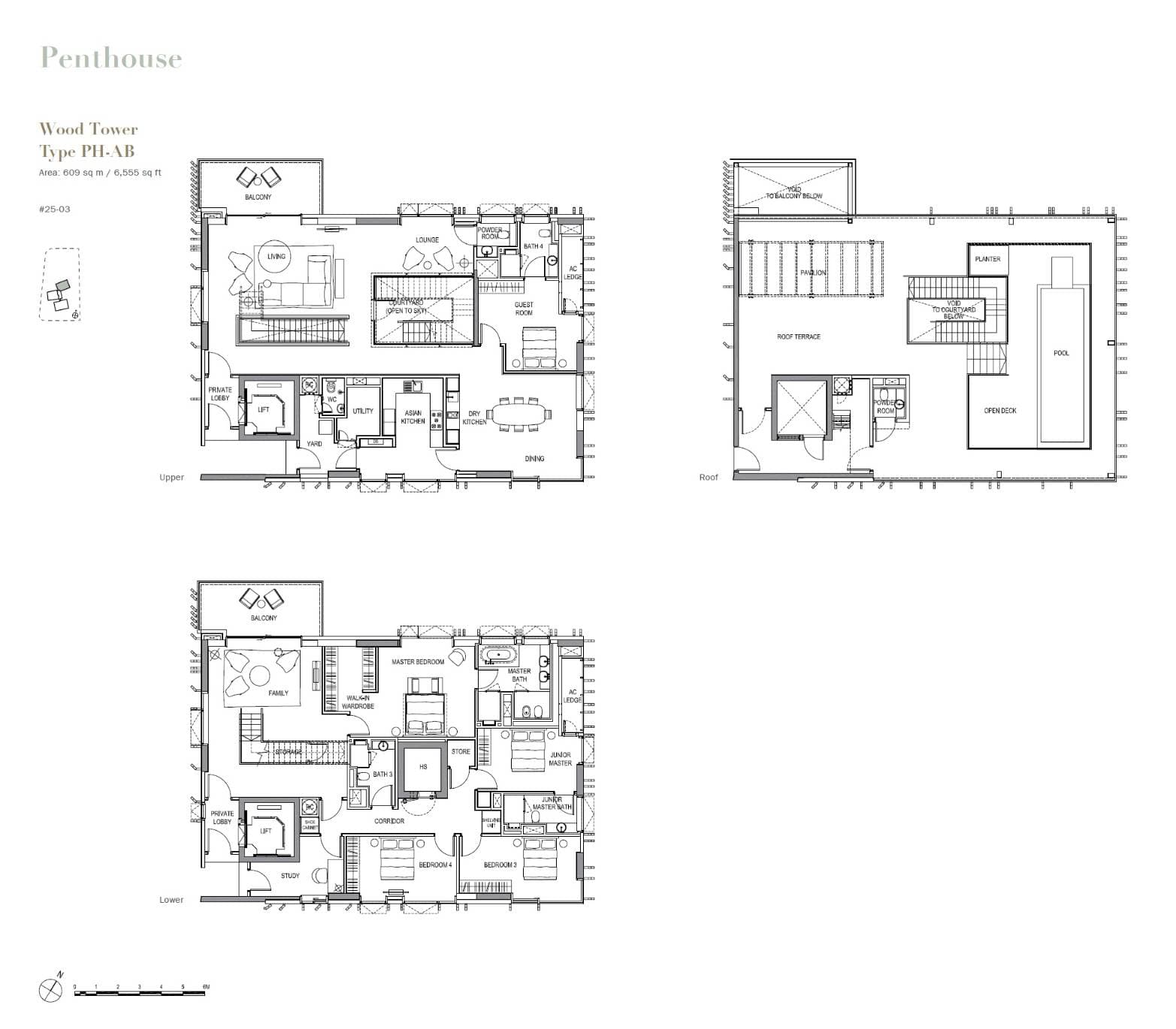 3 Orchard By-The-Park Penthouse PH-AB