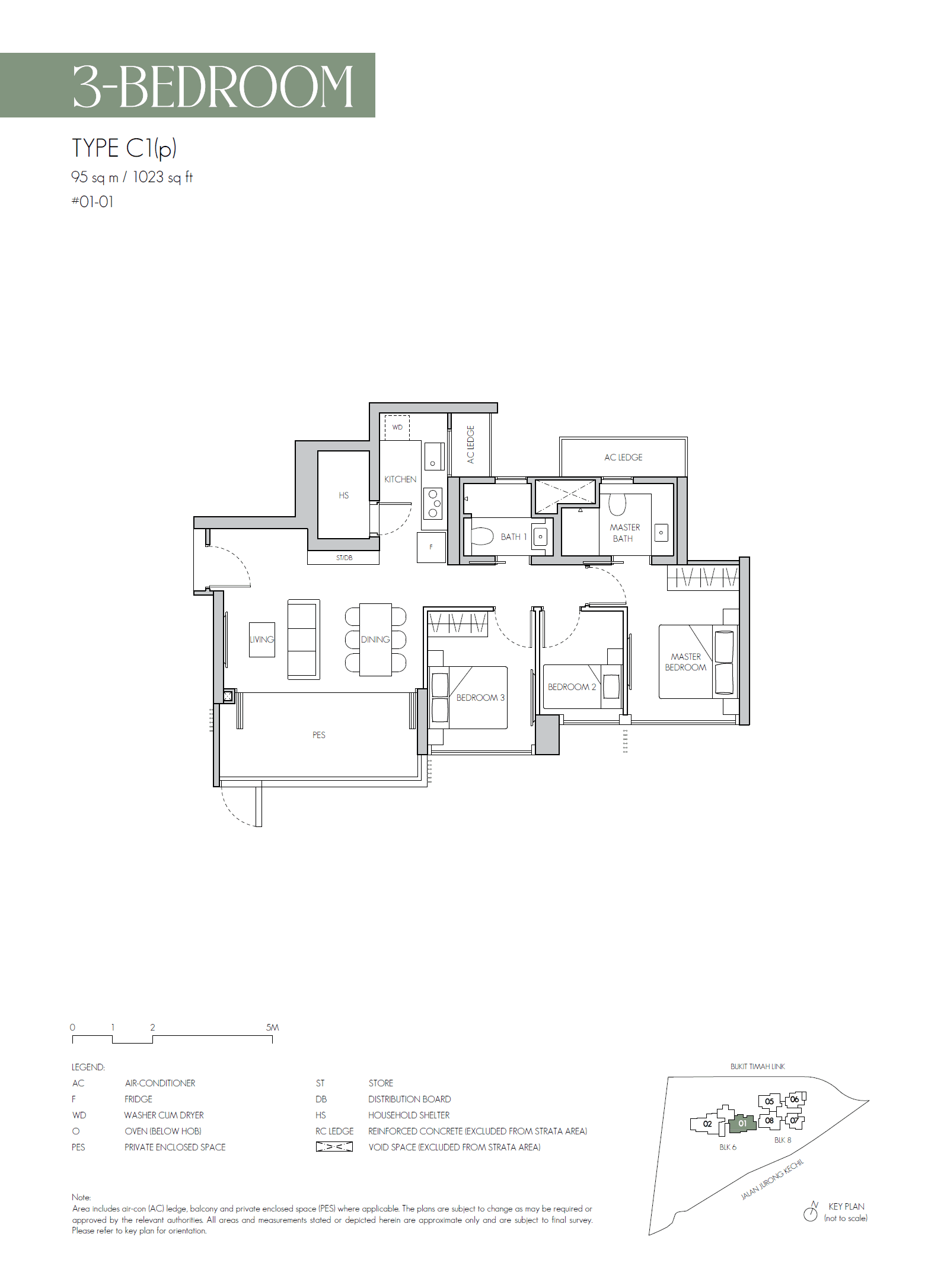 8@BT 3 Bedroom C1(p)