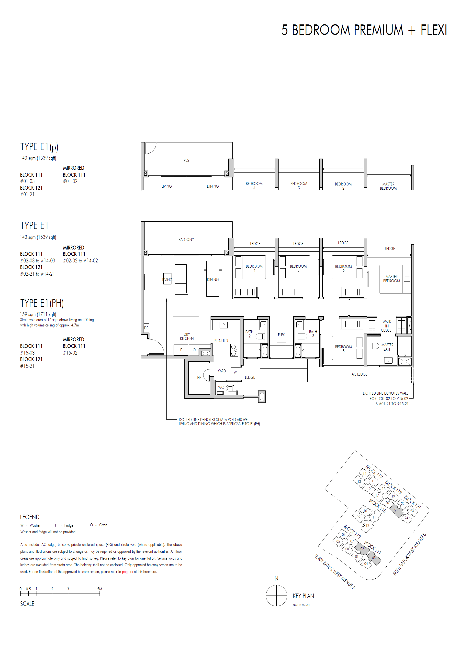 Altura 雅乐轩 5 Bedroom Premium + Flexi E1(p)