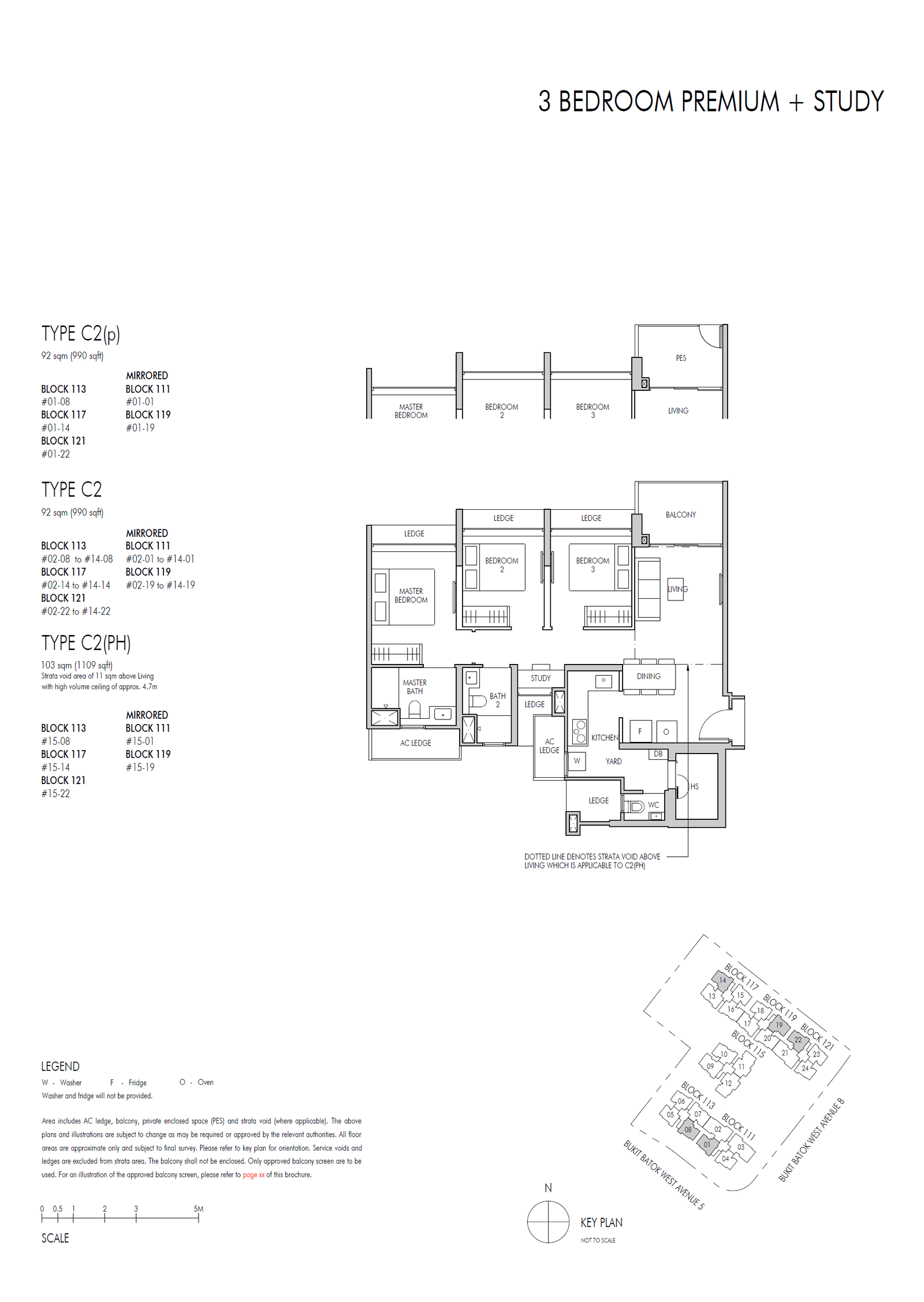 Altura 3 Bedroom Premium + Study C2