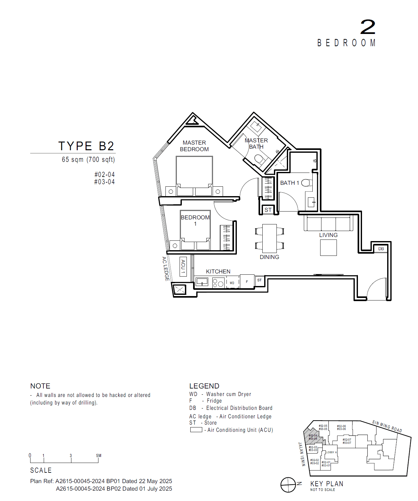 Artisan 8 (福茗轩) 2 Bedroom B2