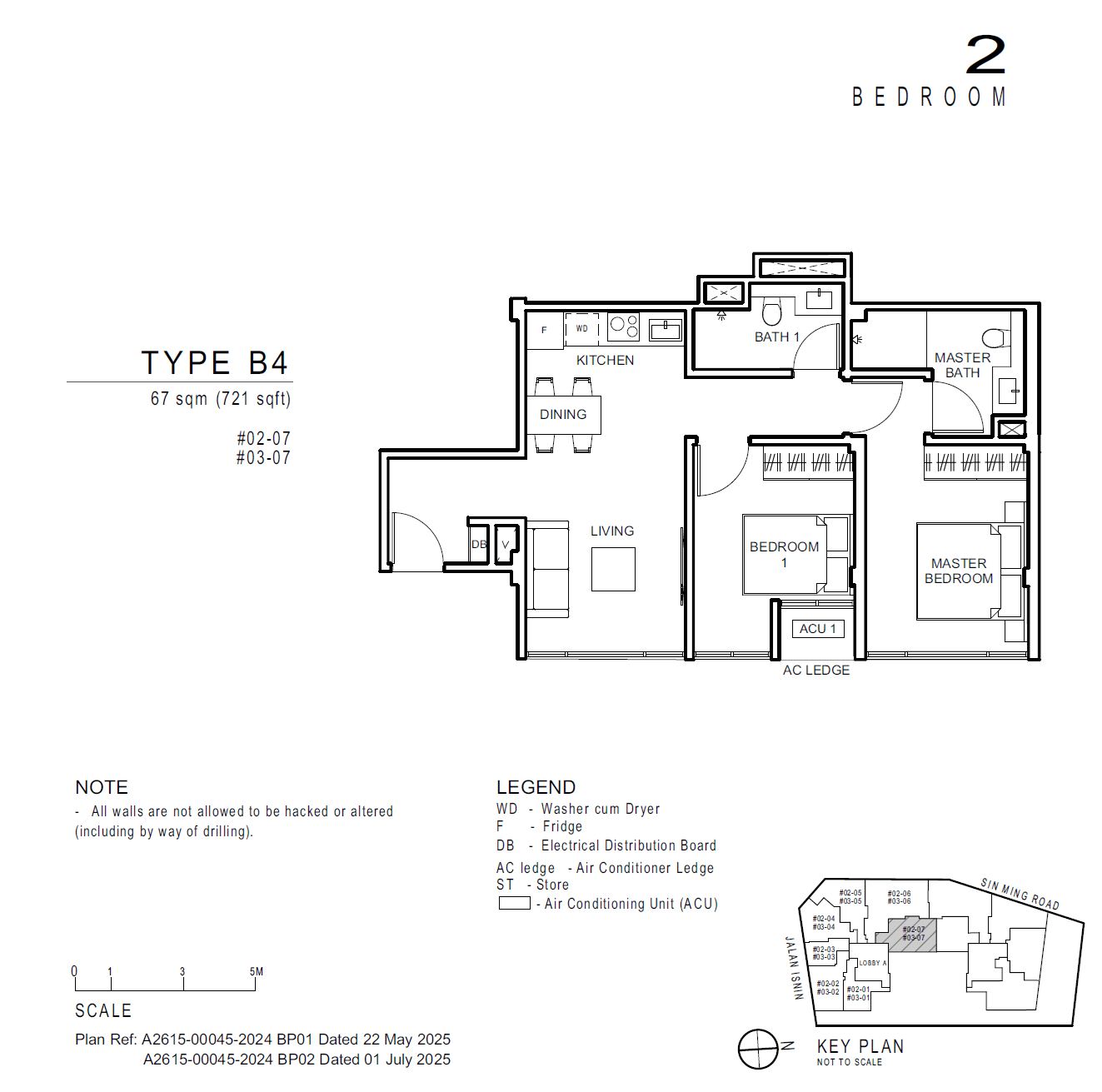 Artisan 8 (福茗轩) 2 Bedroom B4