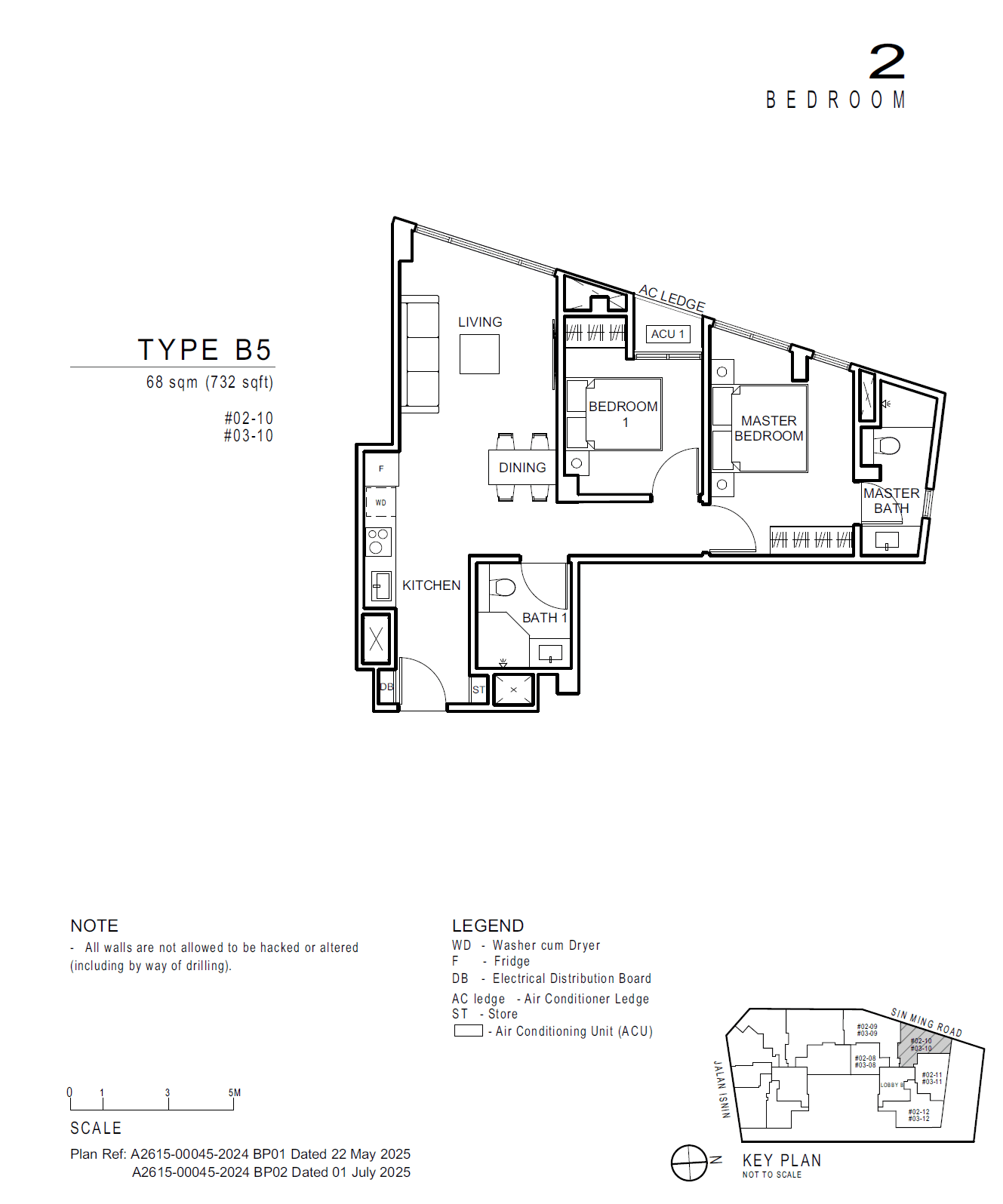 Artisan 8 (福茗轩) 2 Bedroom B5