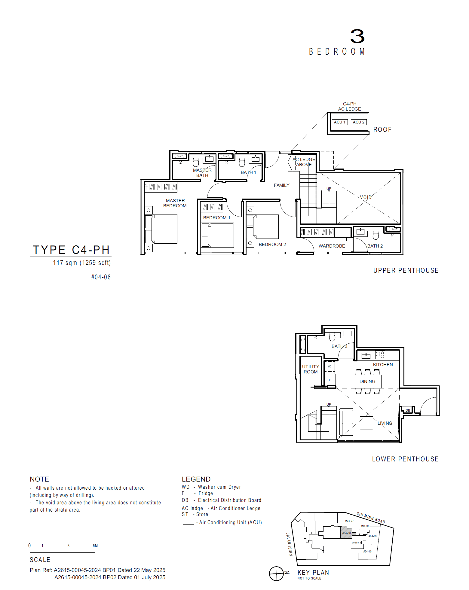 Artisan 8 (福茗轩) 3 Bedroom C4-PH
