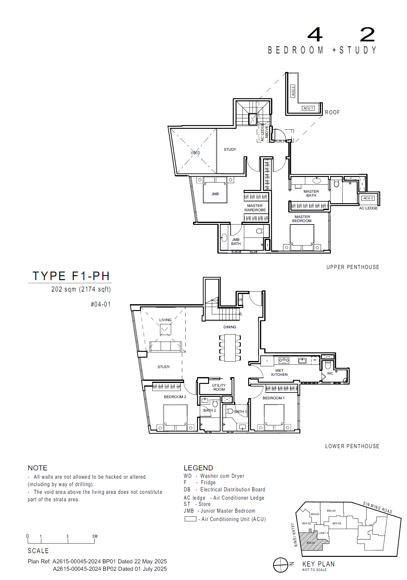 Artisan 8 (福茗轩) 4 Bedroom + 2 Study F1-PH