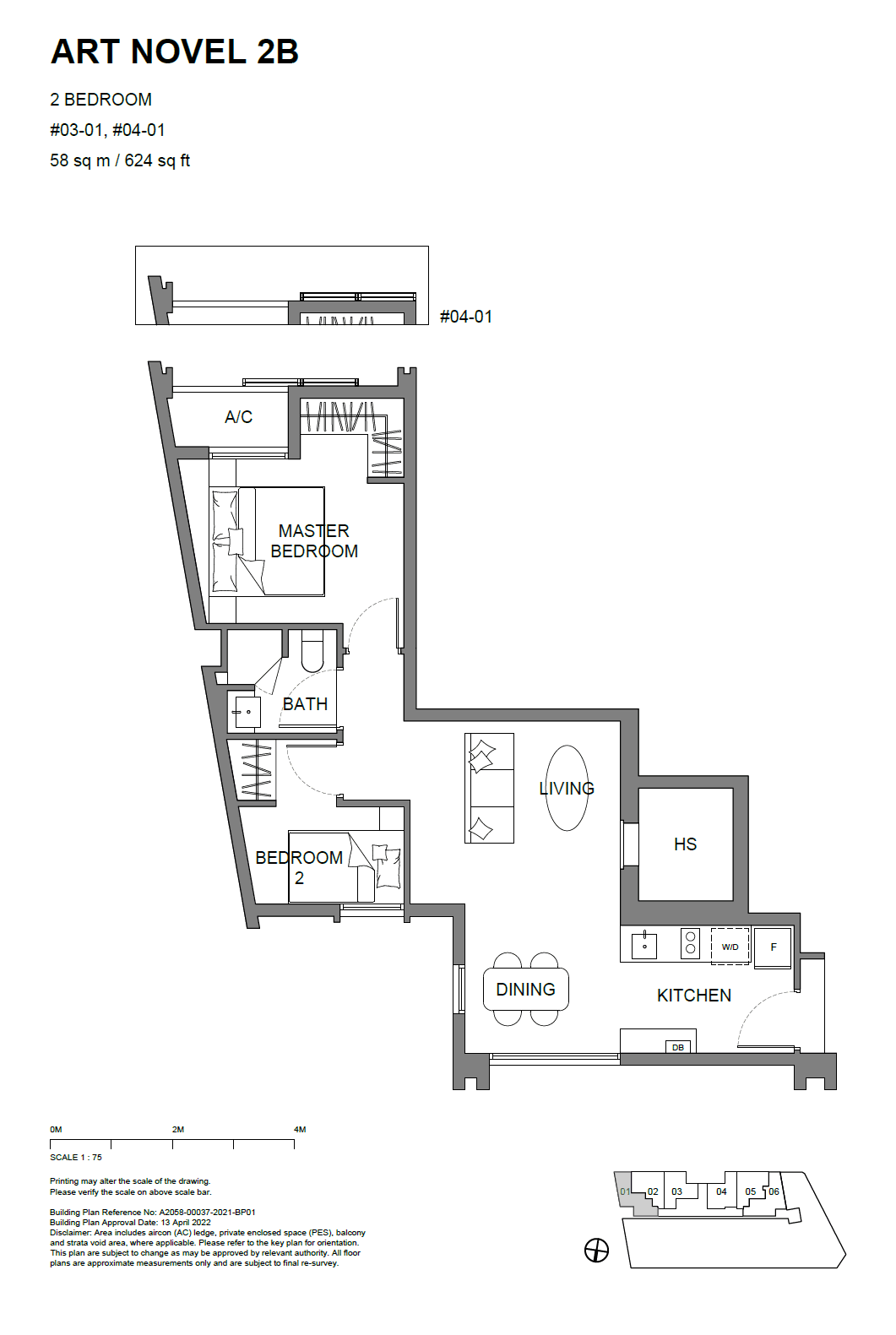 Atlassia 2 BEDROOM ART NOVEL 2B