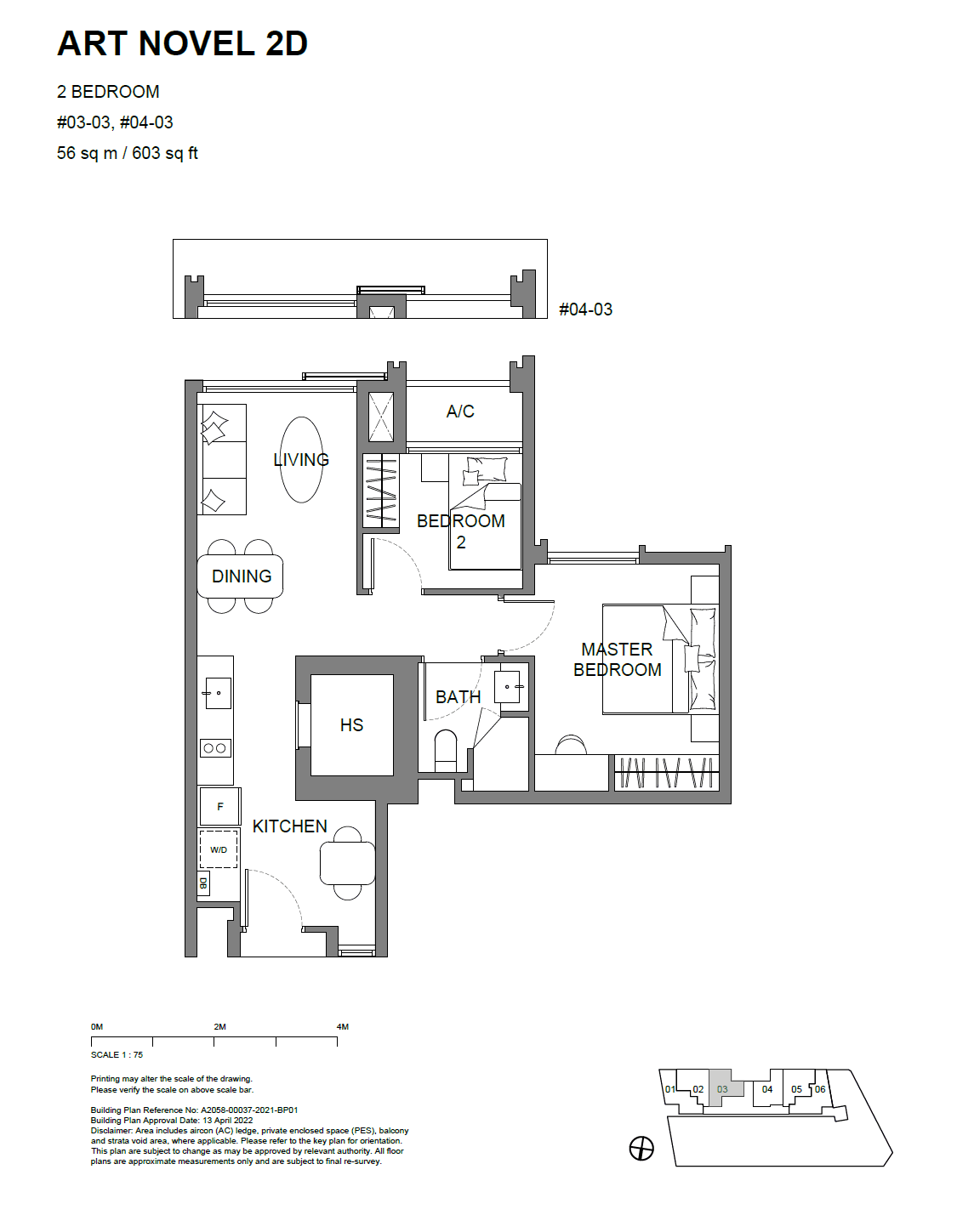Atlassia 2 BEDROOM ART NOVEL 2D