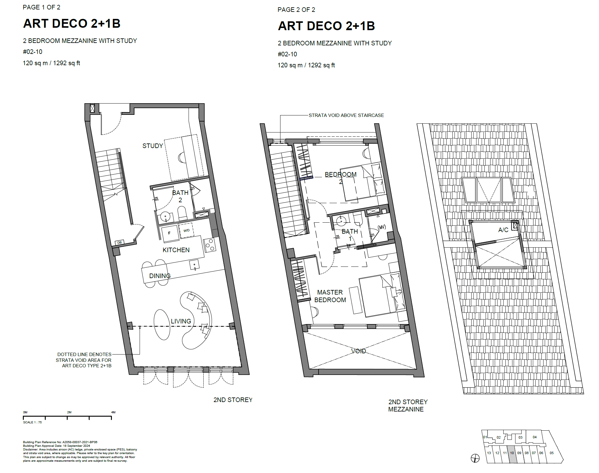 Atlassia 2+1 BEDROOM ART DECO 2 +1B