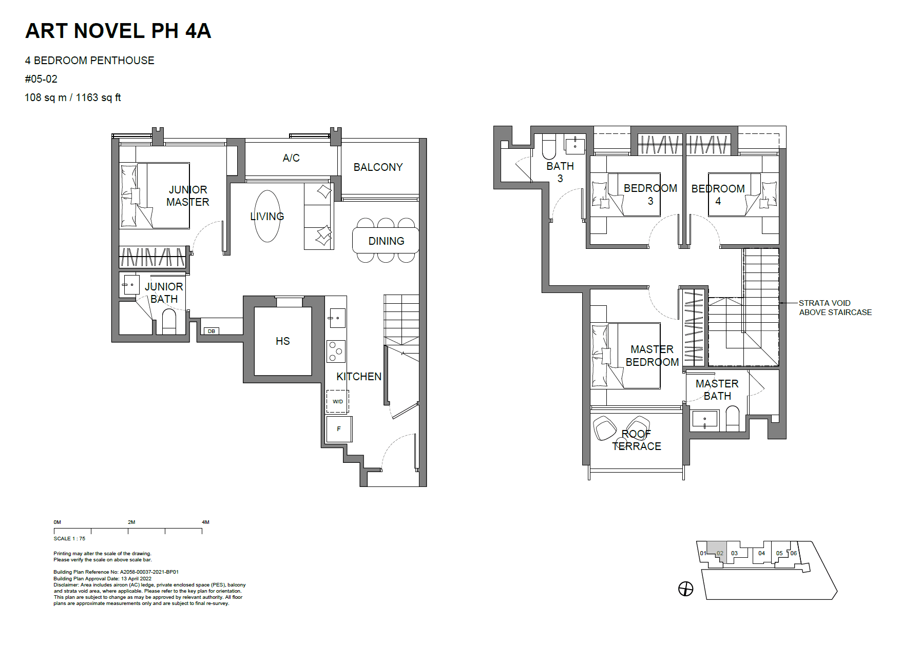 Atlassia 4 BEDROOM ART NOVEL PH4A