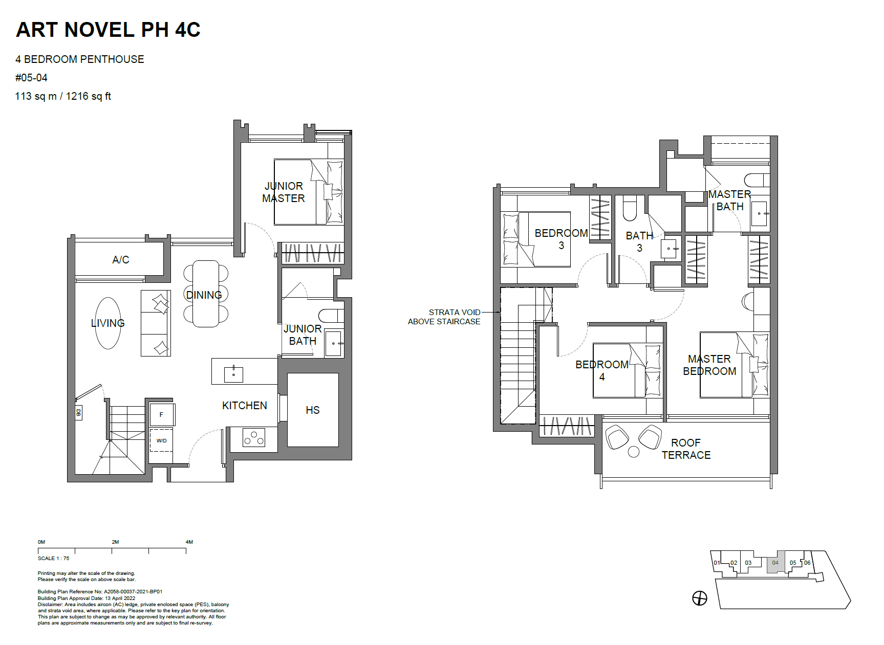 Atlassia 4 BEDROOM ART NOVEL PH4C