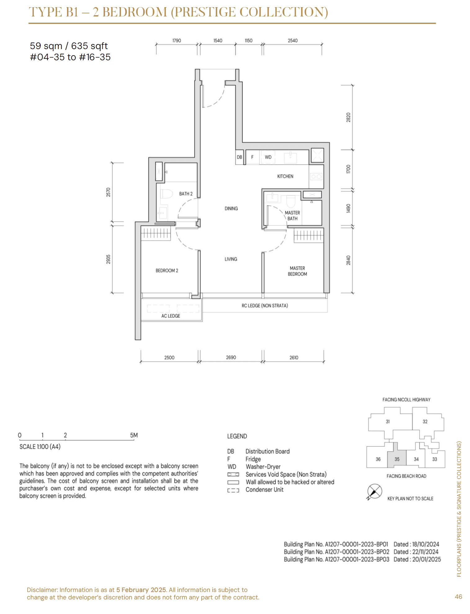 Aurea 2 Bedroom B1