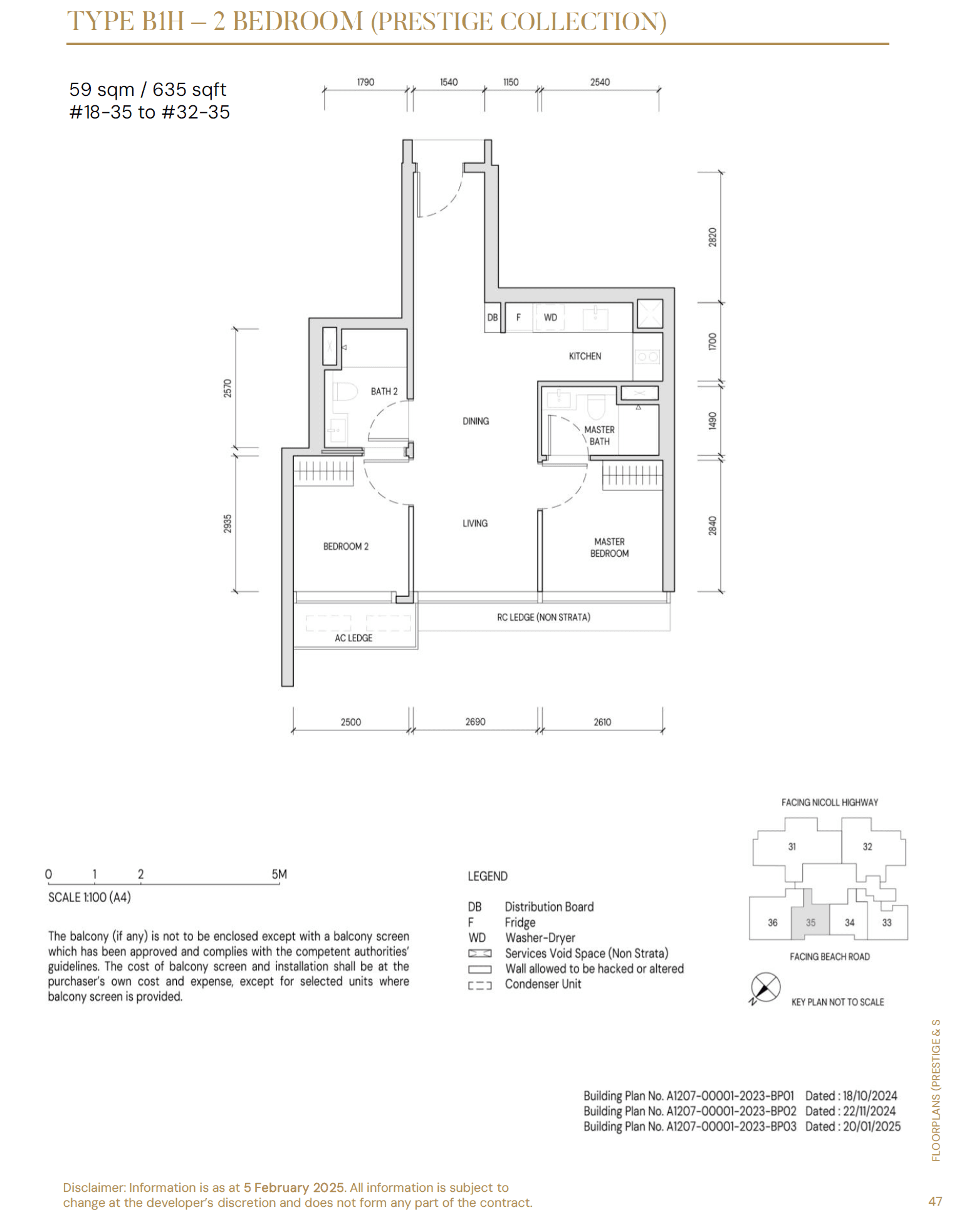 Aurea 2 Bedroom B1H