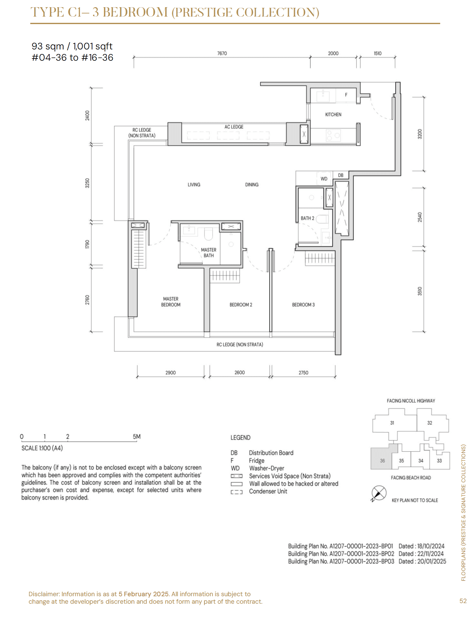Aurea 3 Bedroom C1