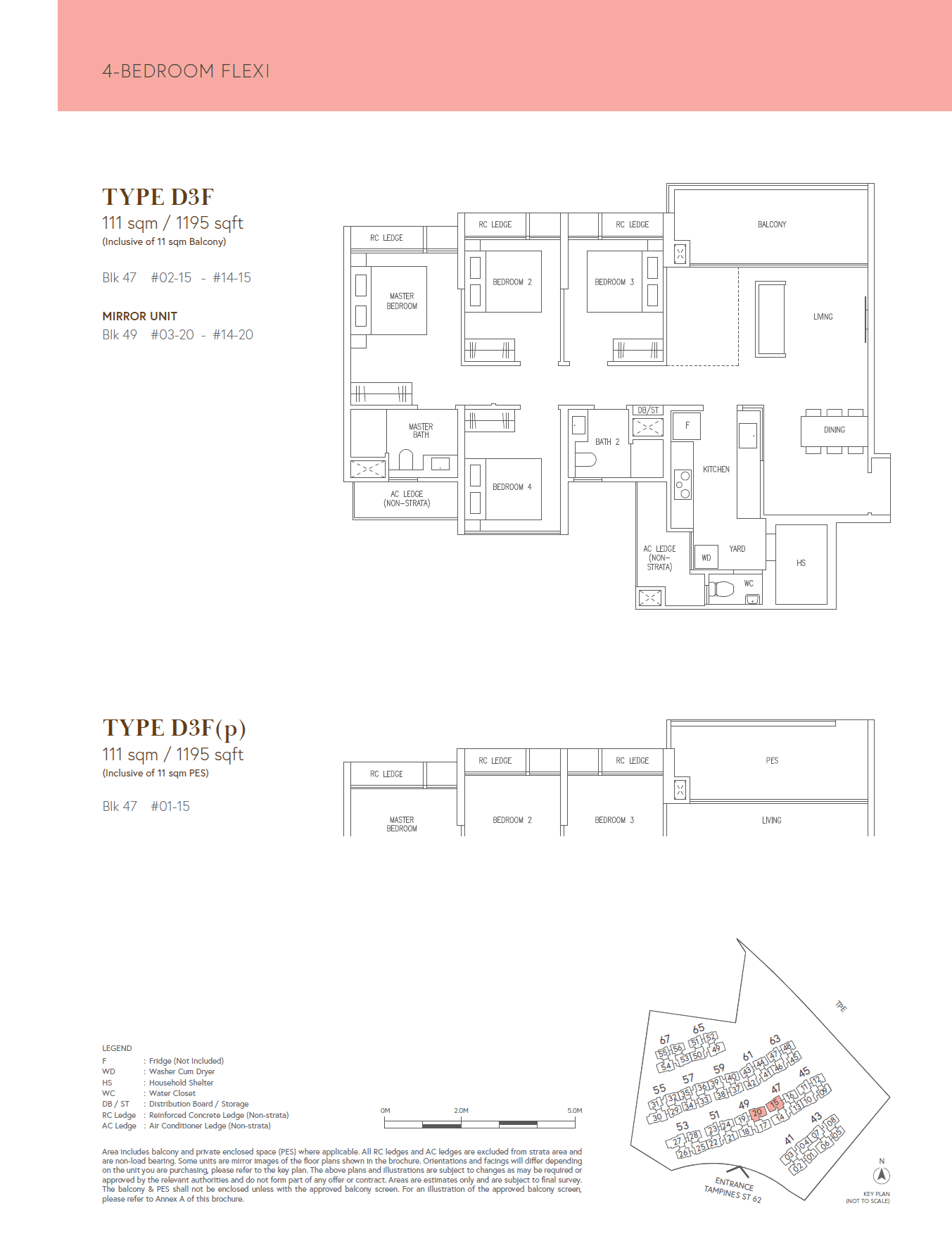 Aurelle Of Tampines 晶莹轩 4 Bedroom Flexi D3F(p)