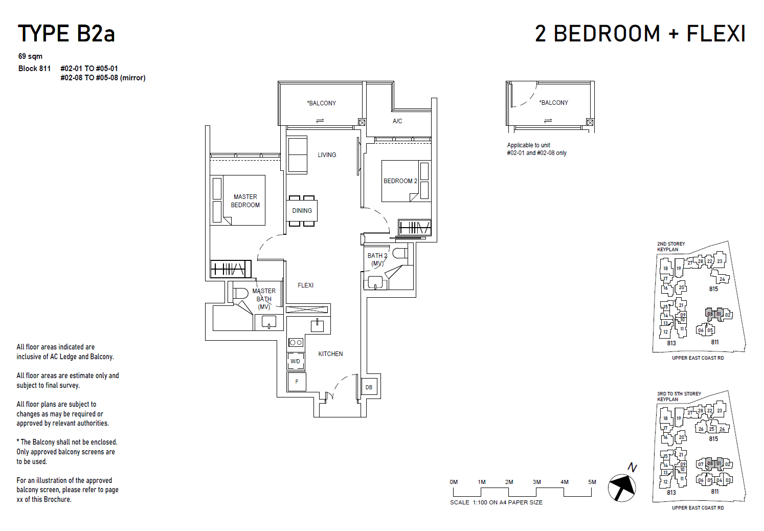 Bagnall Haus 2BR + Flexi B2a