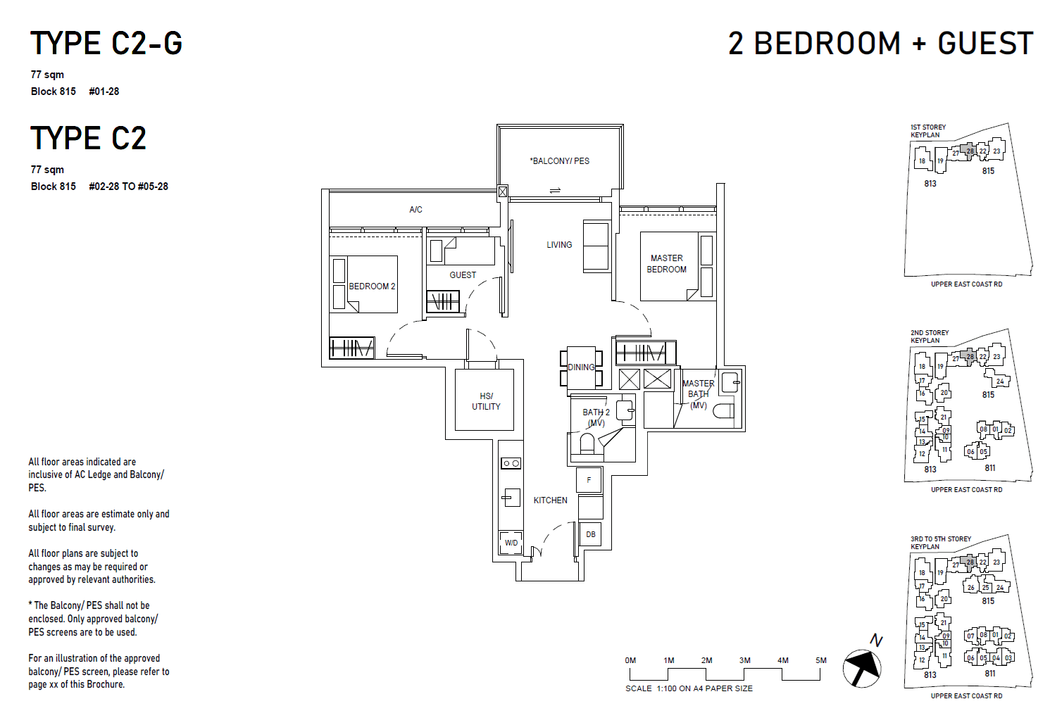 Bagnall Haus 2BR + Guest C2