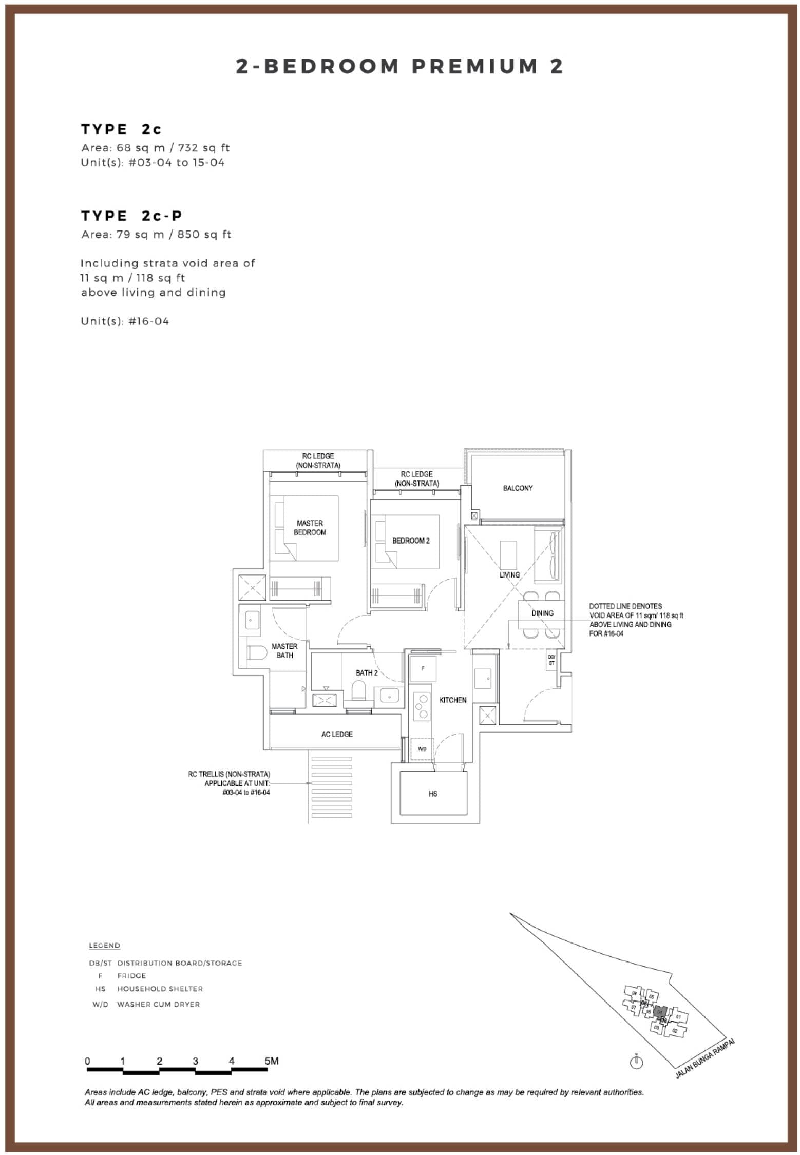 Bartley Vue 2 Bedroom Premium 2c