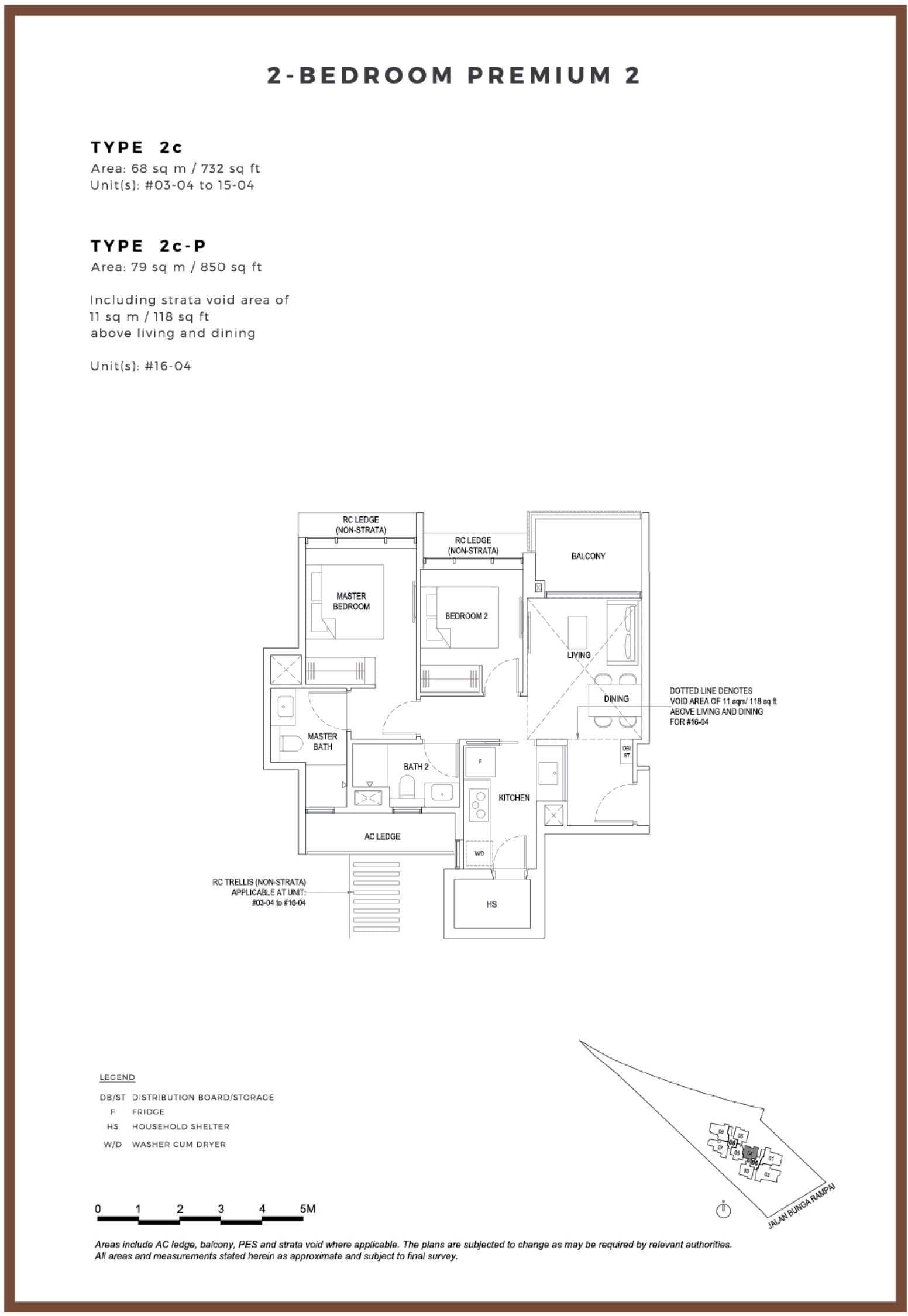 Bartley Vue 2 Bedroom Premium PH 2c-P