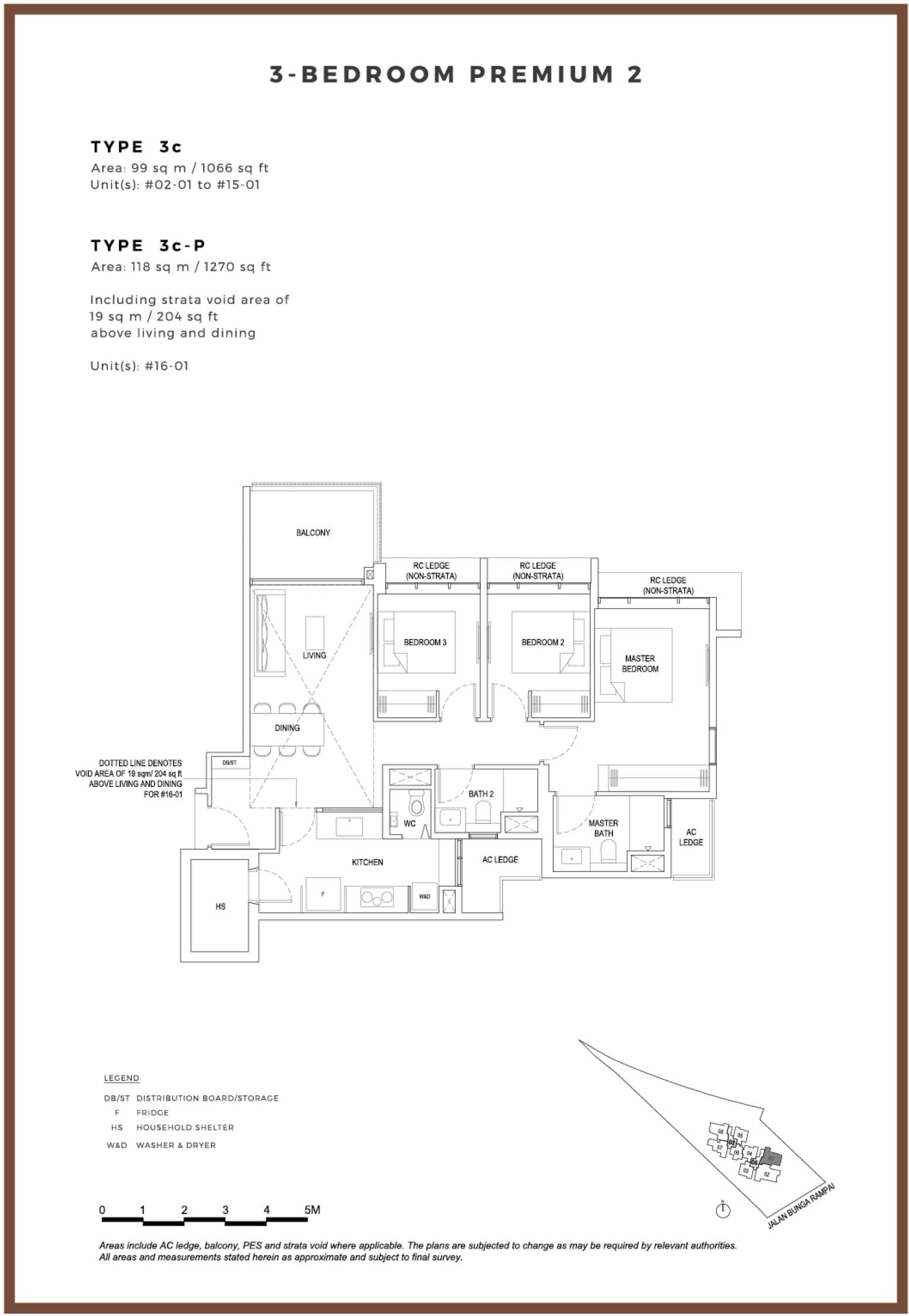 Bartley Vue 3 Bedroom Premium 3c
