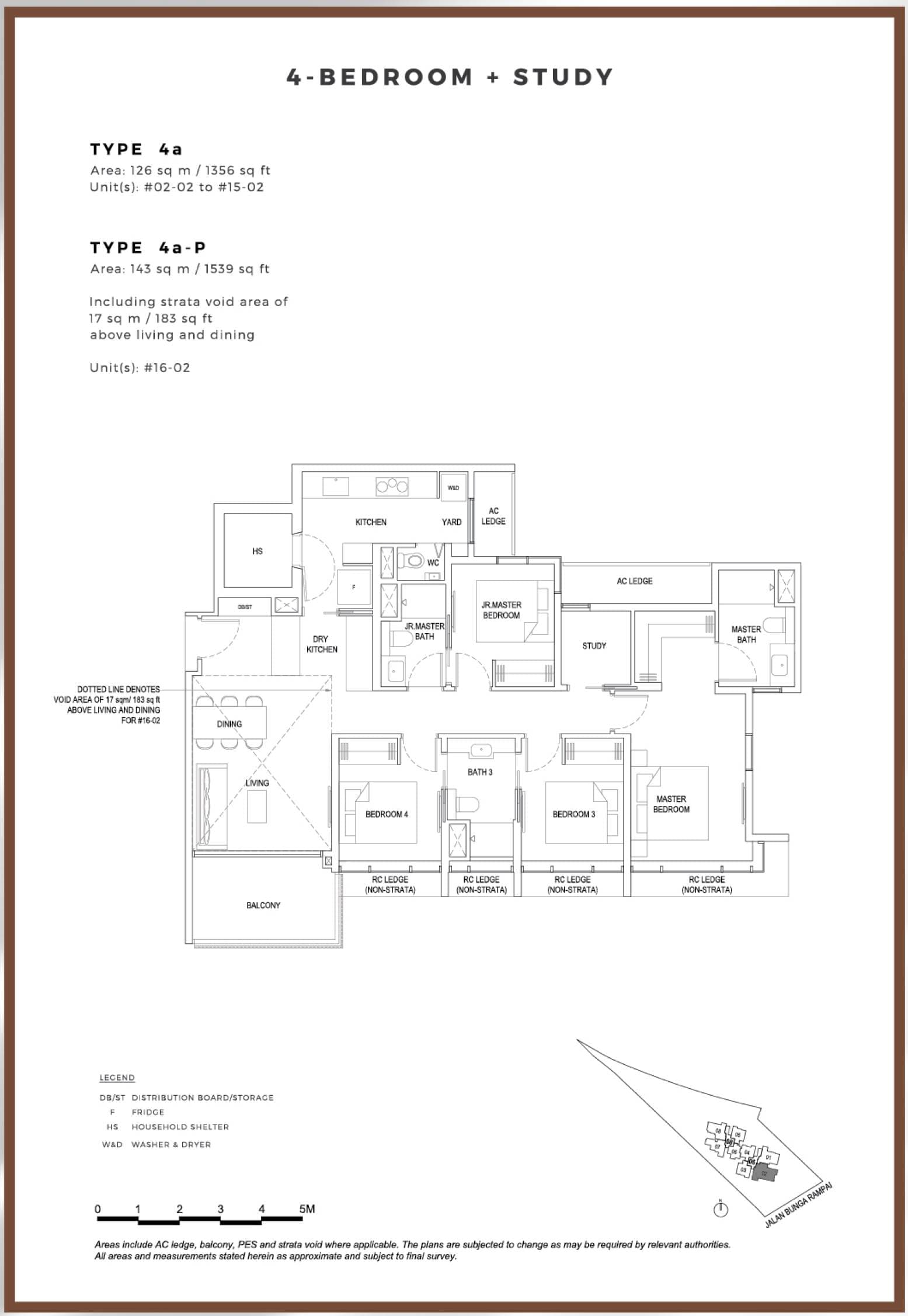 Bartley Vue 4 Bedroom + Study PH 4a-P