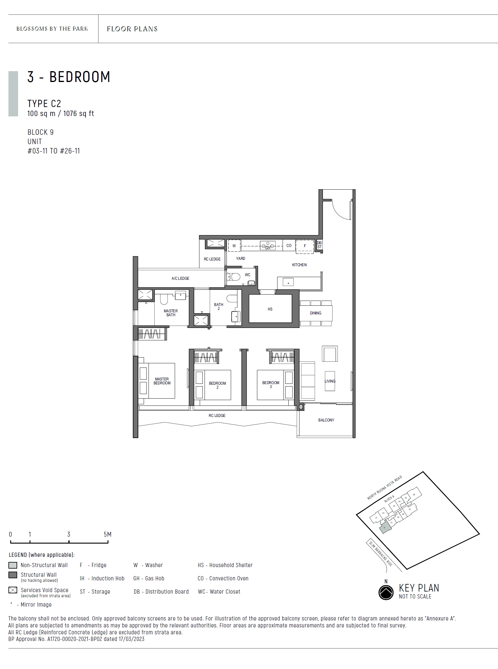 Blossoms By The Park 3 Bedroom C2