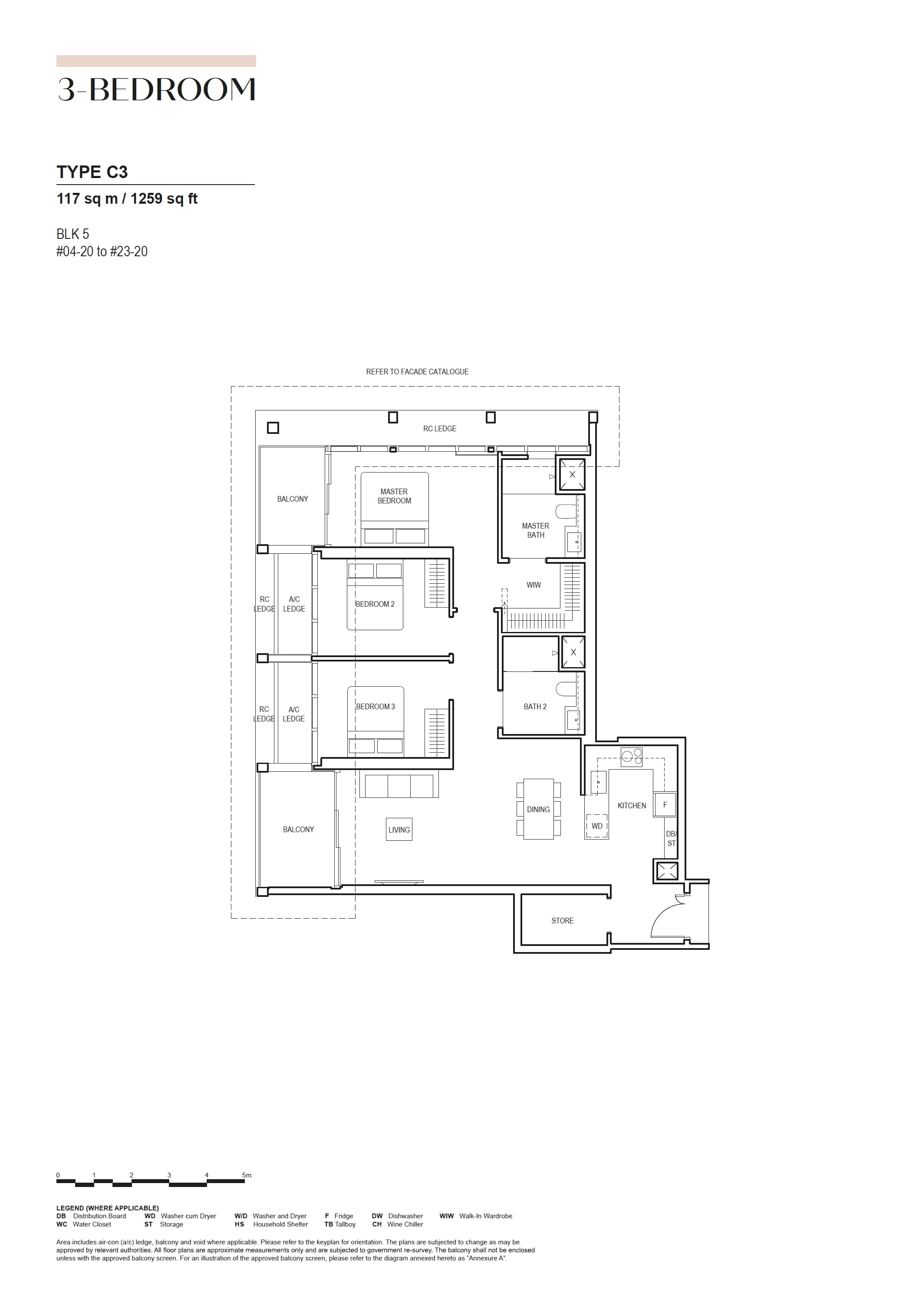 Canninghill Piers 康宁河湾 3-BEDROOM C3