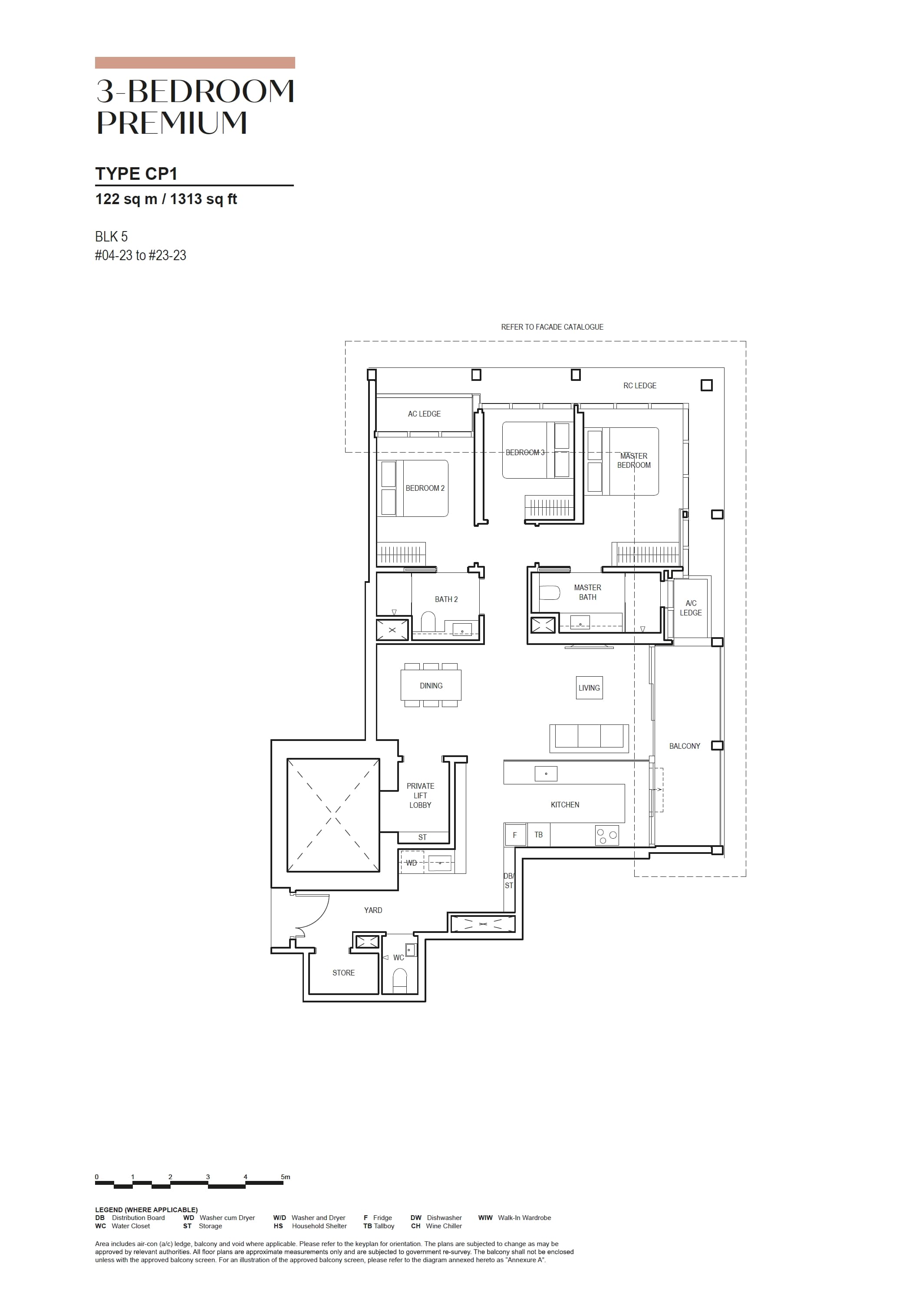 Canninghill Piers 康宁河湾 3-BEDROOM PREMIUM CP1