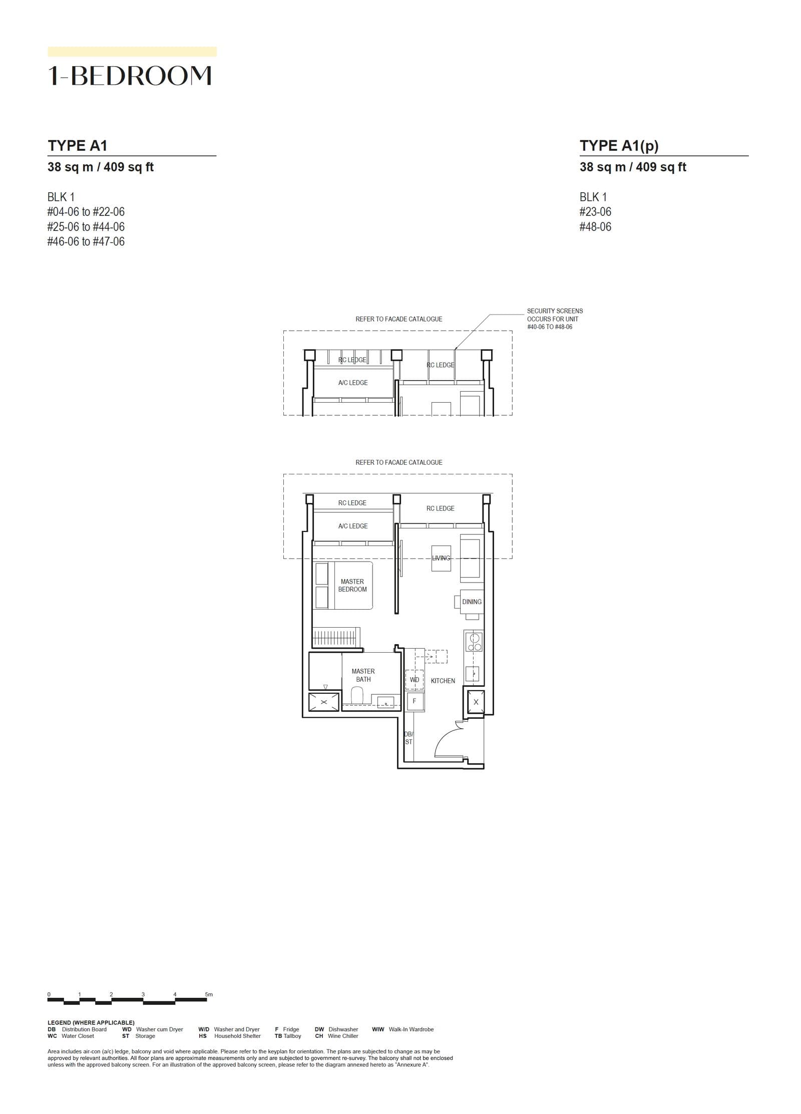 Canninghill Piers 1-BEDROOM A1
