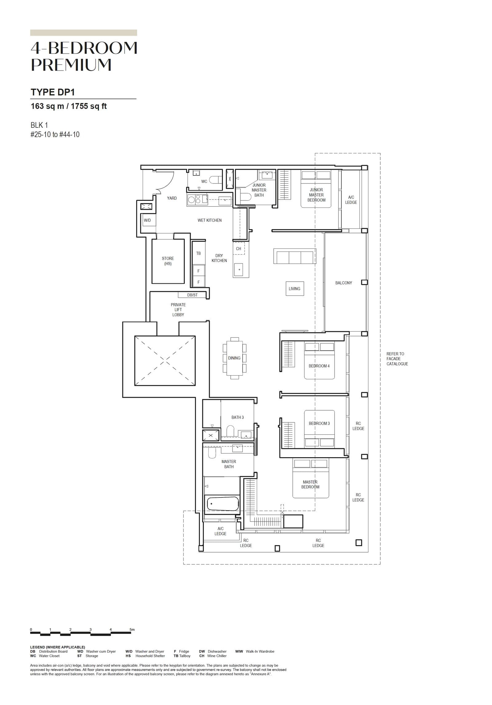 Canninghill Piers 4-BEDROOM PREMIUM DP1