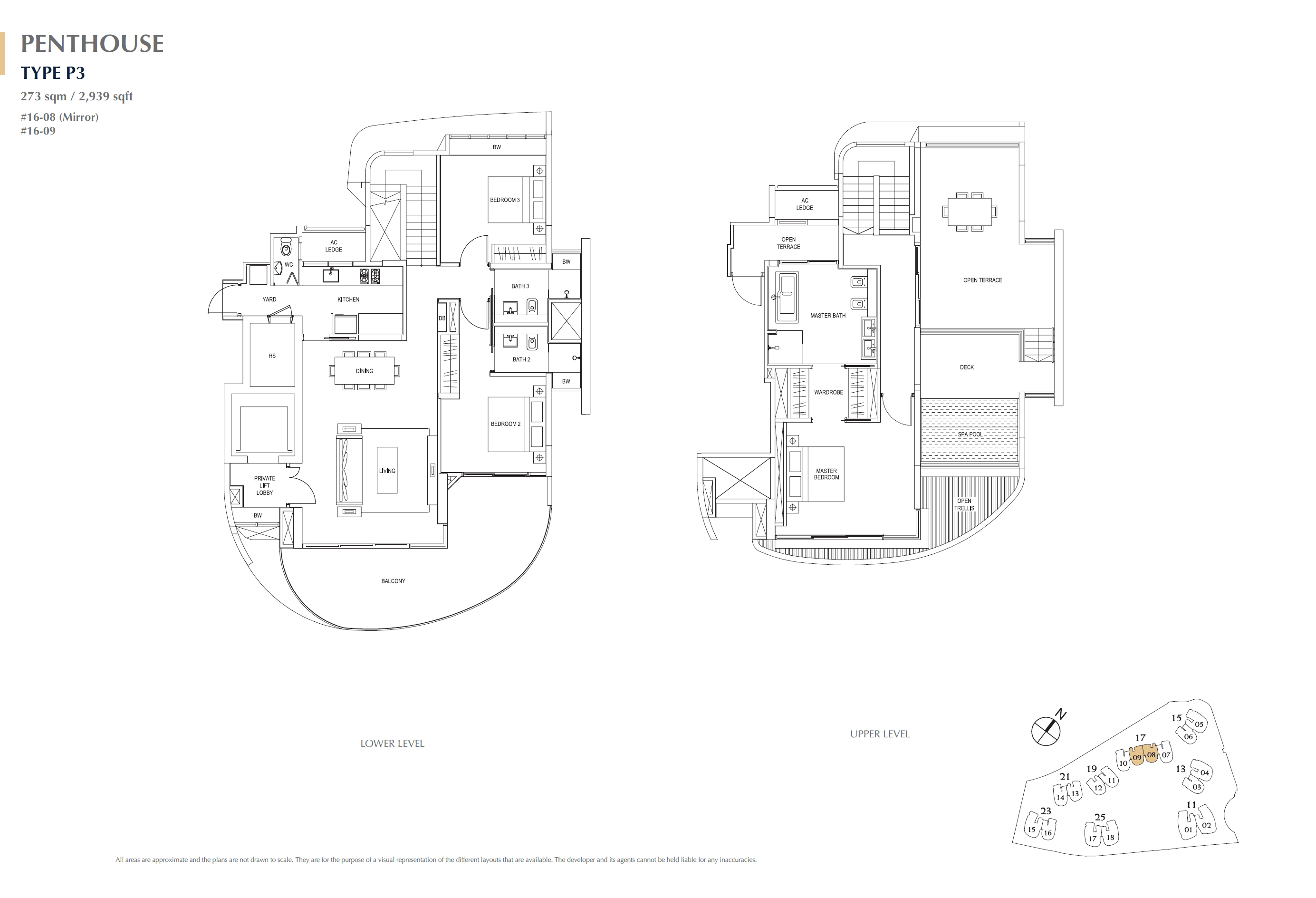 Cape Royale 御丰轩 Penthouse (3BR) P3