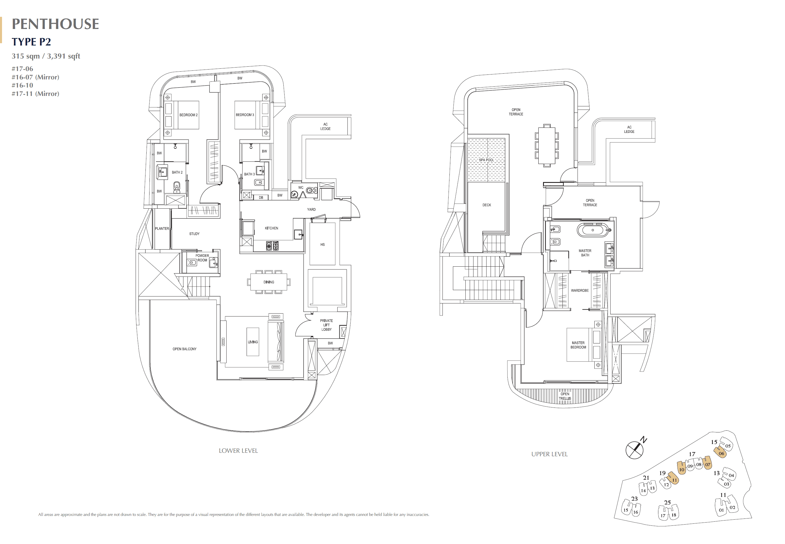 Cape Royale 御丰轩 Penthouse (3BR + Study) P2