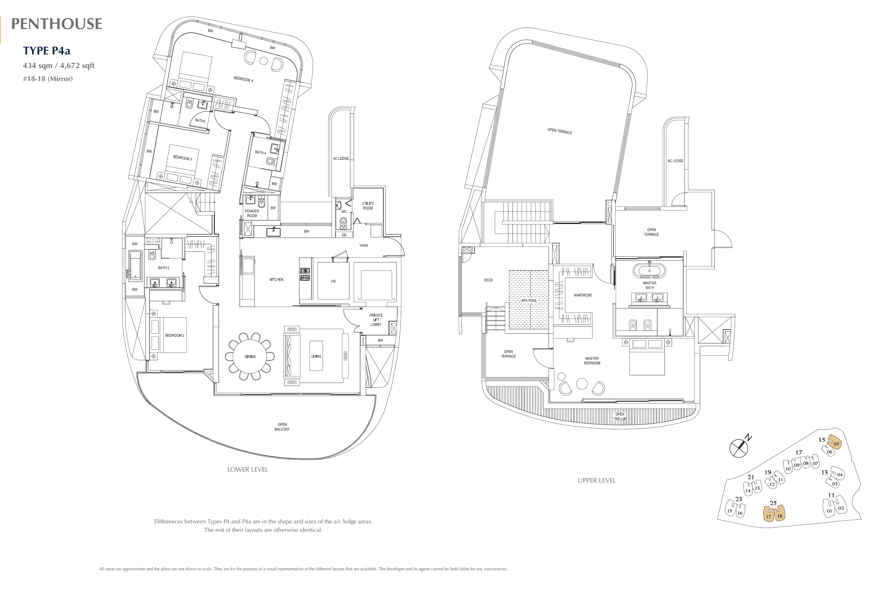 Cape Royale 御丰轩 Penthouse (4BR) P4a