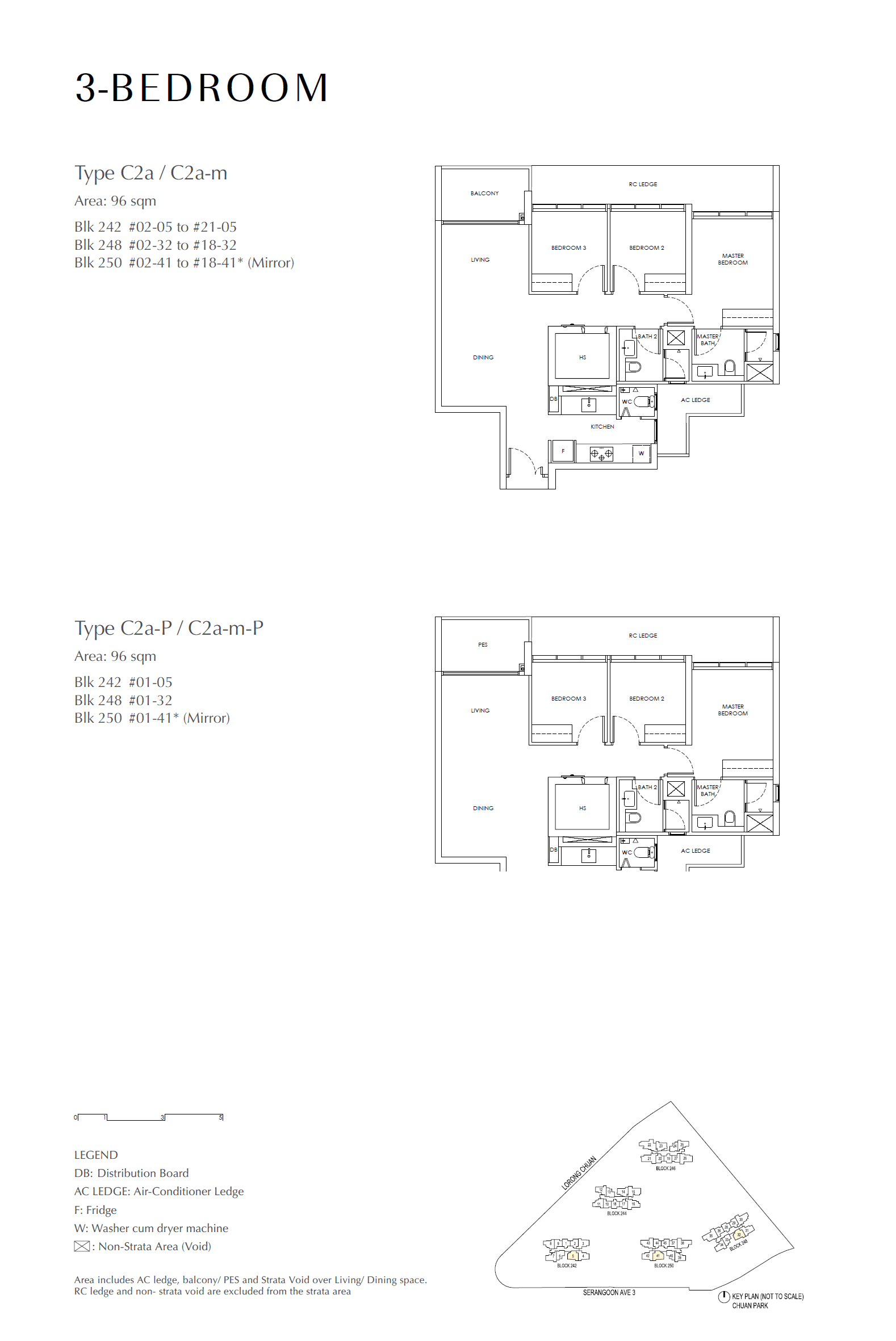 Chuan Park 鑫丰瑞府 3 Bedroom C2a-P