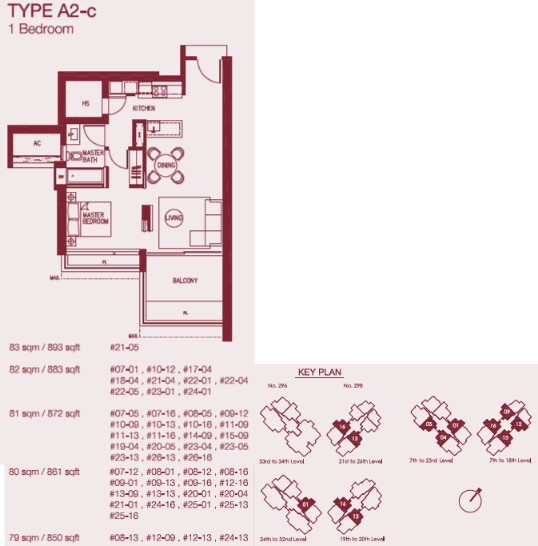 Concourse Skyline 1 BR A2-c