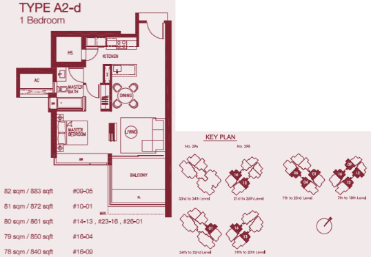 Concourse Skyline 1 BR A2-d