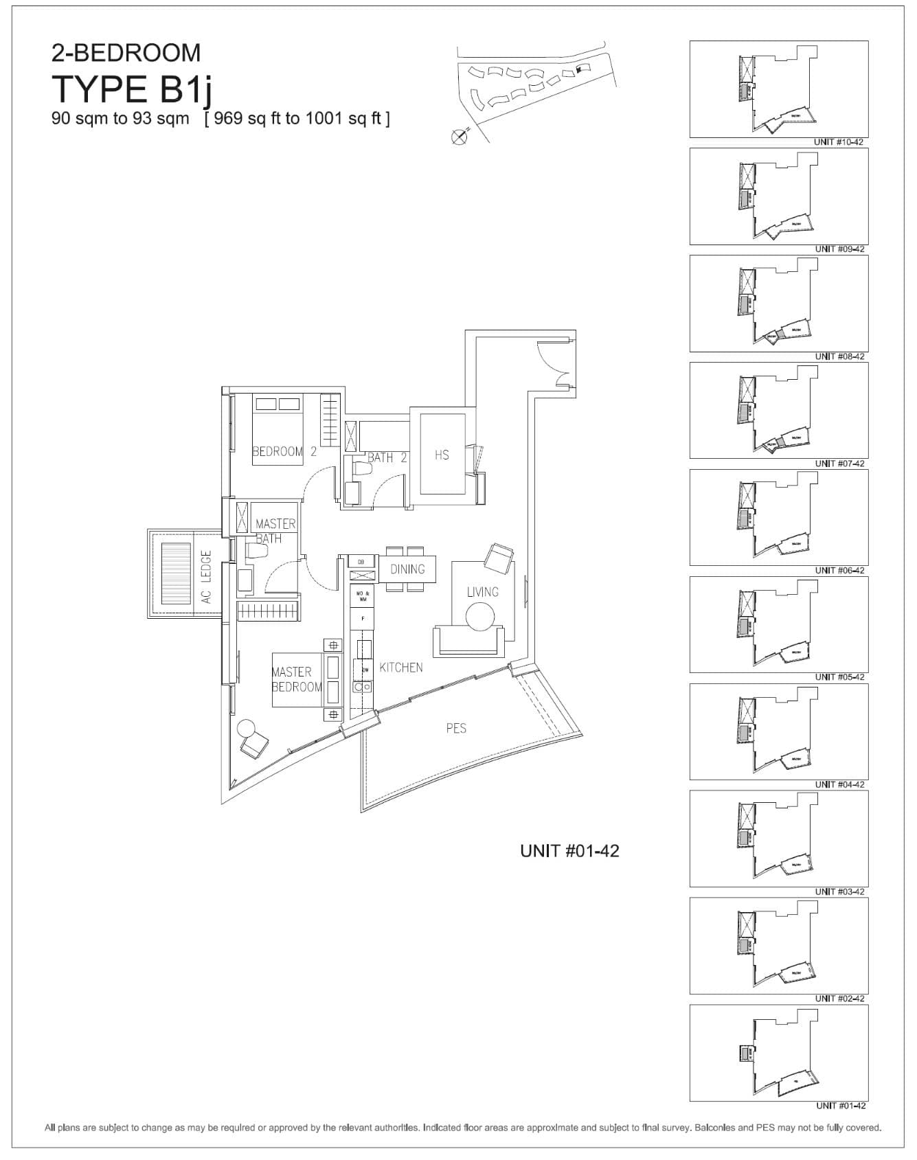 Corals at Keppel Bay 吉宝湾丽珊景 2 Bedroom B1j