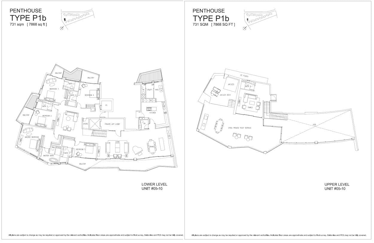 Corals at Keppel Bay 吉宝湾丽珊景 Penthouse P1b