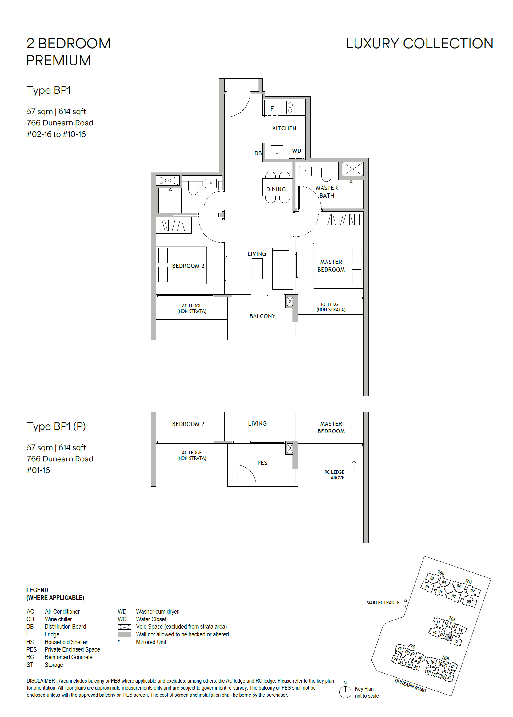 Dunearn House . 2 Bedroom Premium BP1