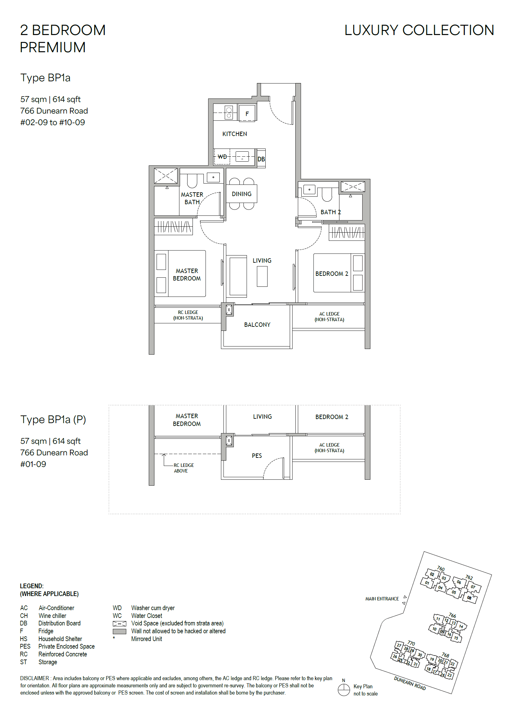 Dunearn House . 2 Bedroom Premium BP1a