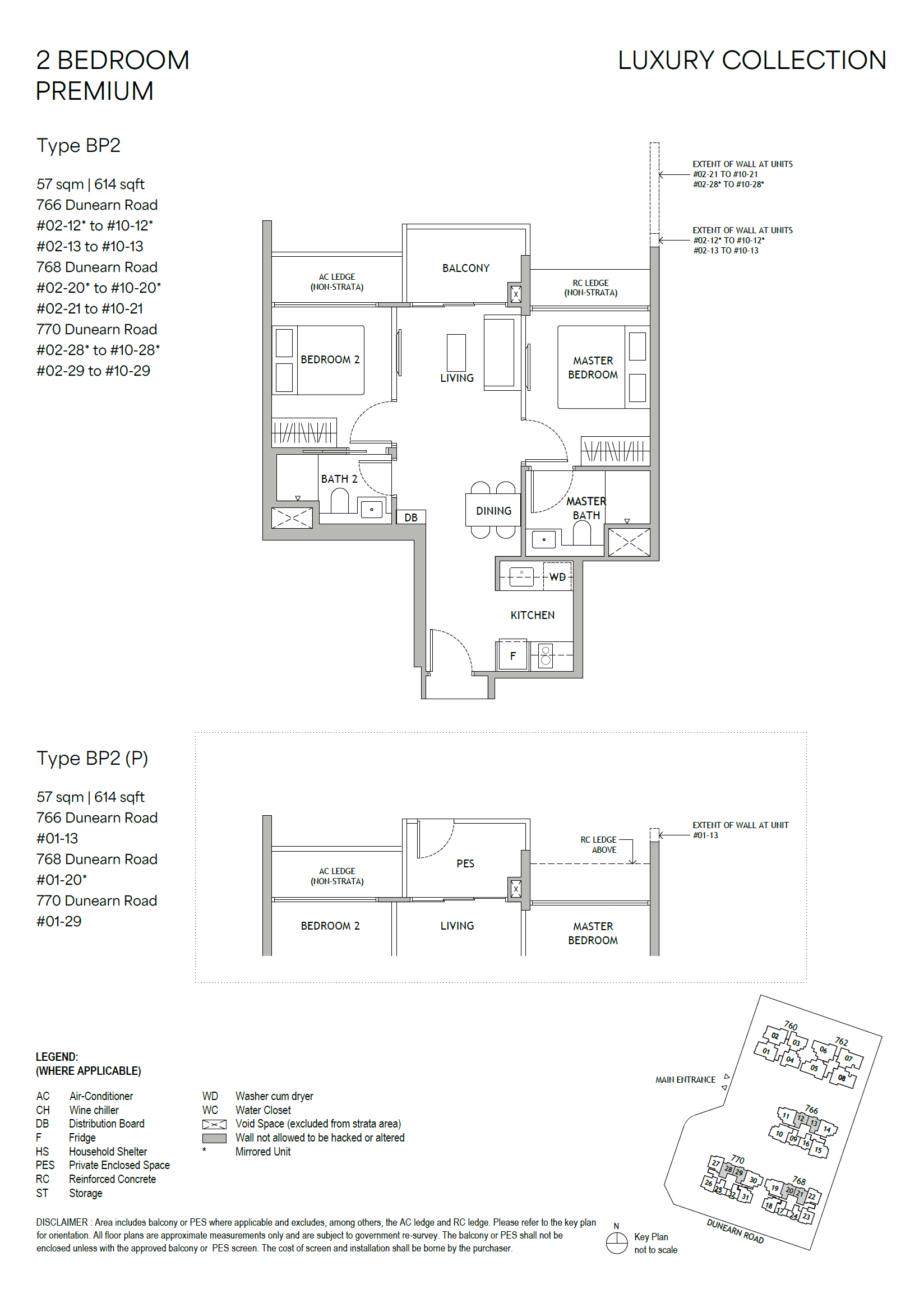 Dunearn House . 2 Bedroom Premium BP2(P)